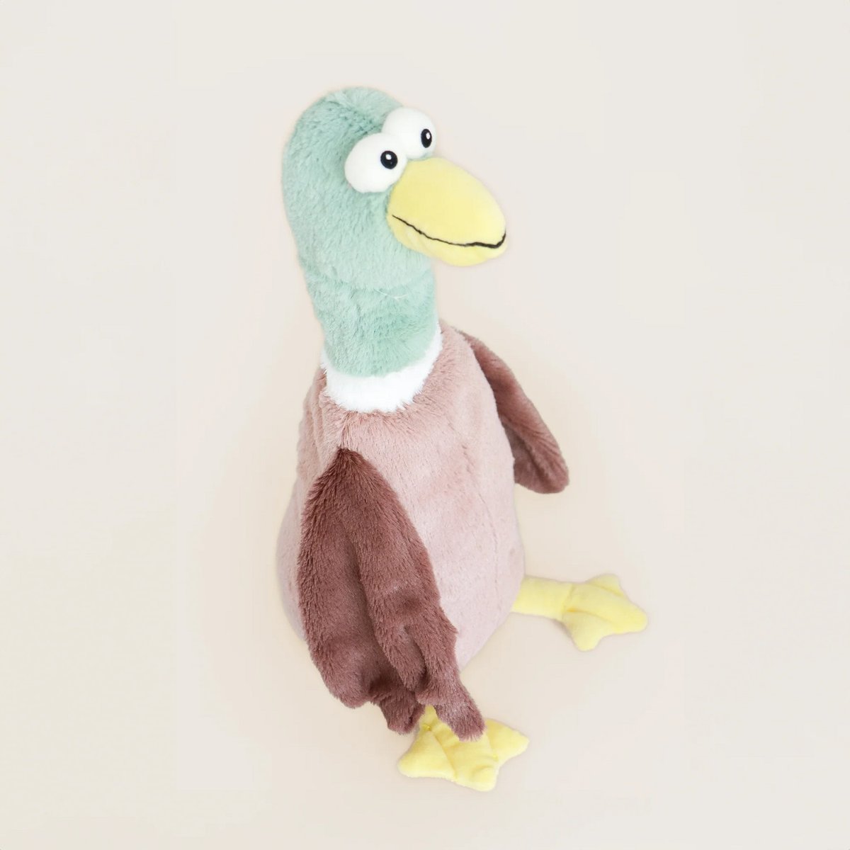 Peluche Bouillotte Canard marron, WARMIES