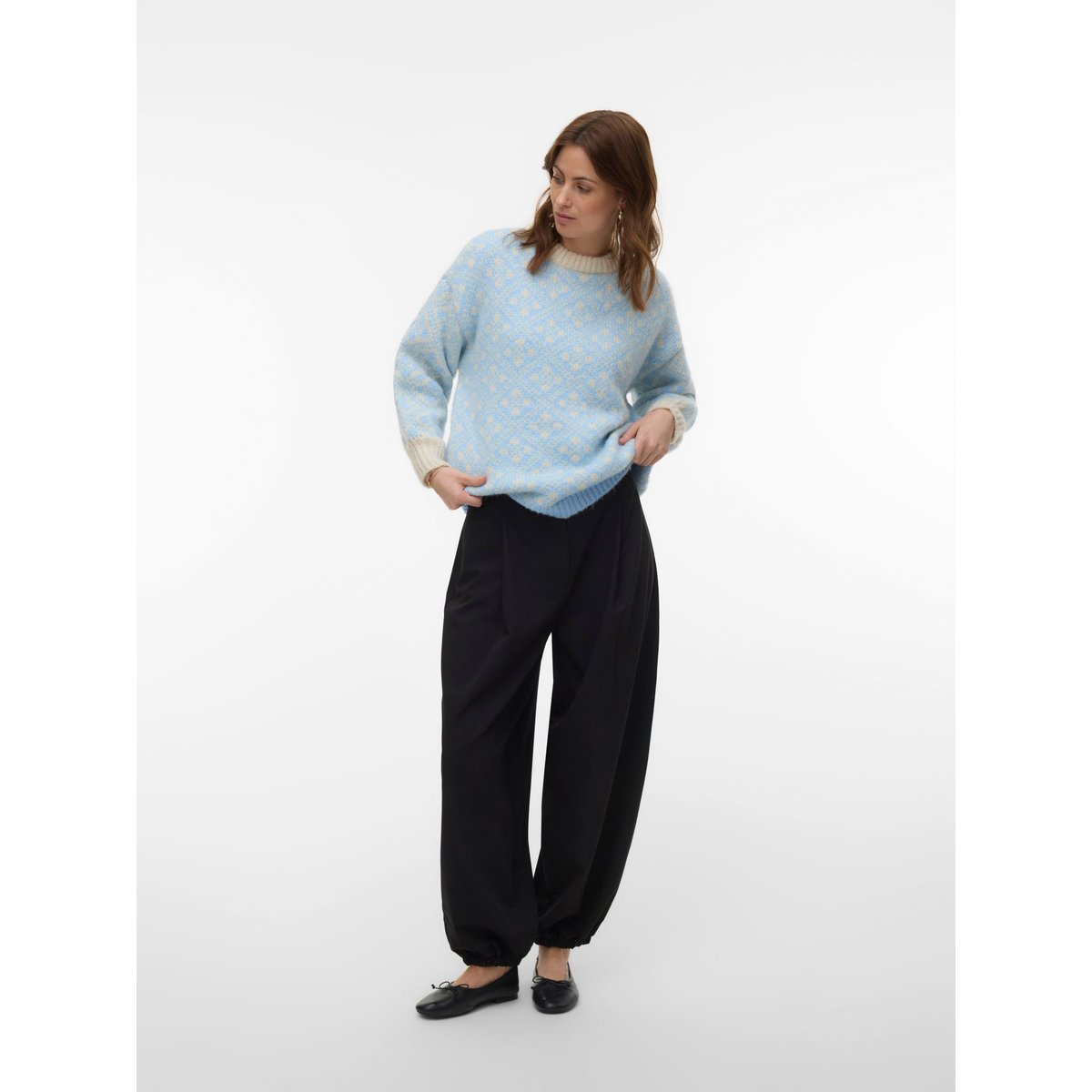 Pull En Maille birch, VERO MODA