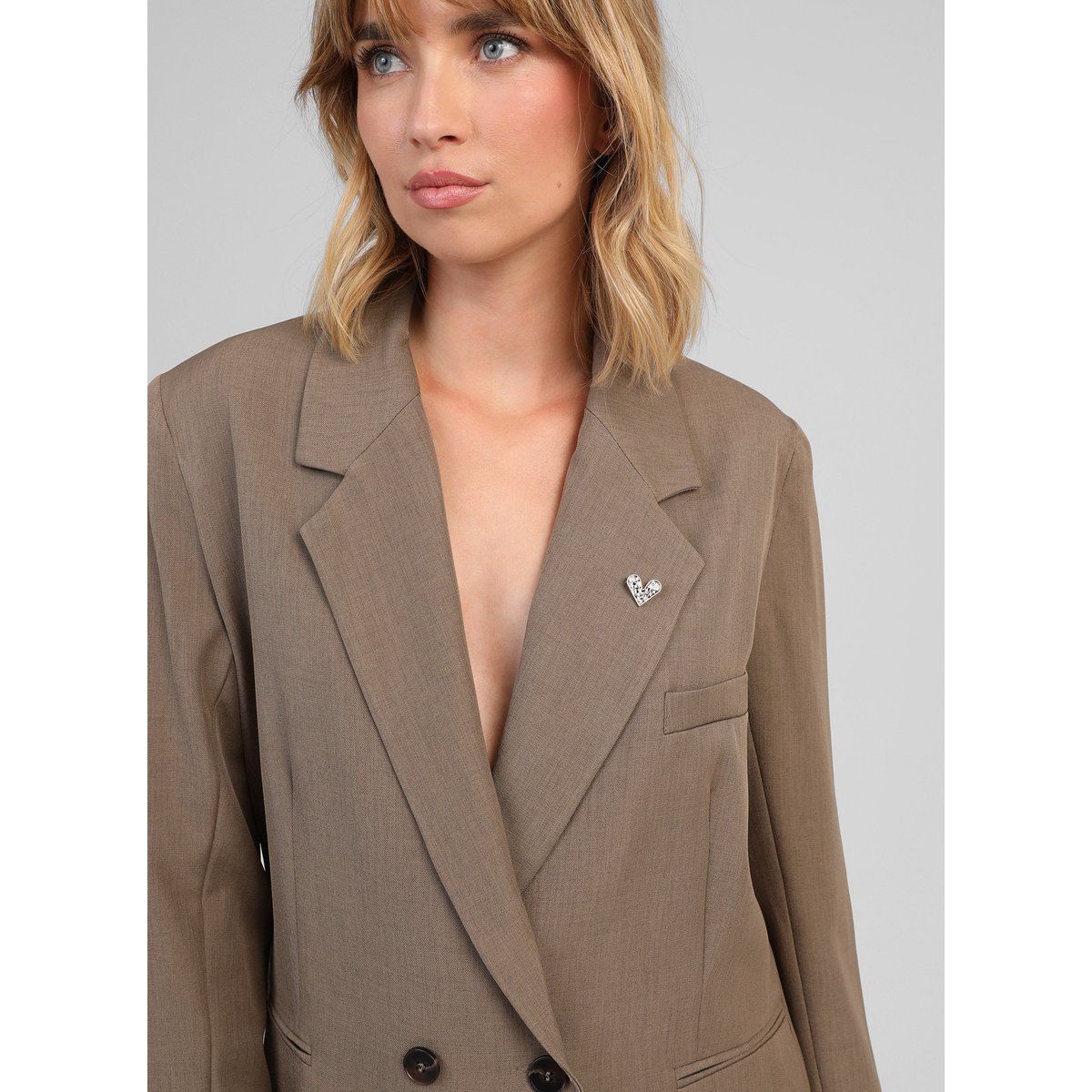Veste ZAYLA taupe, AN'GE