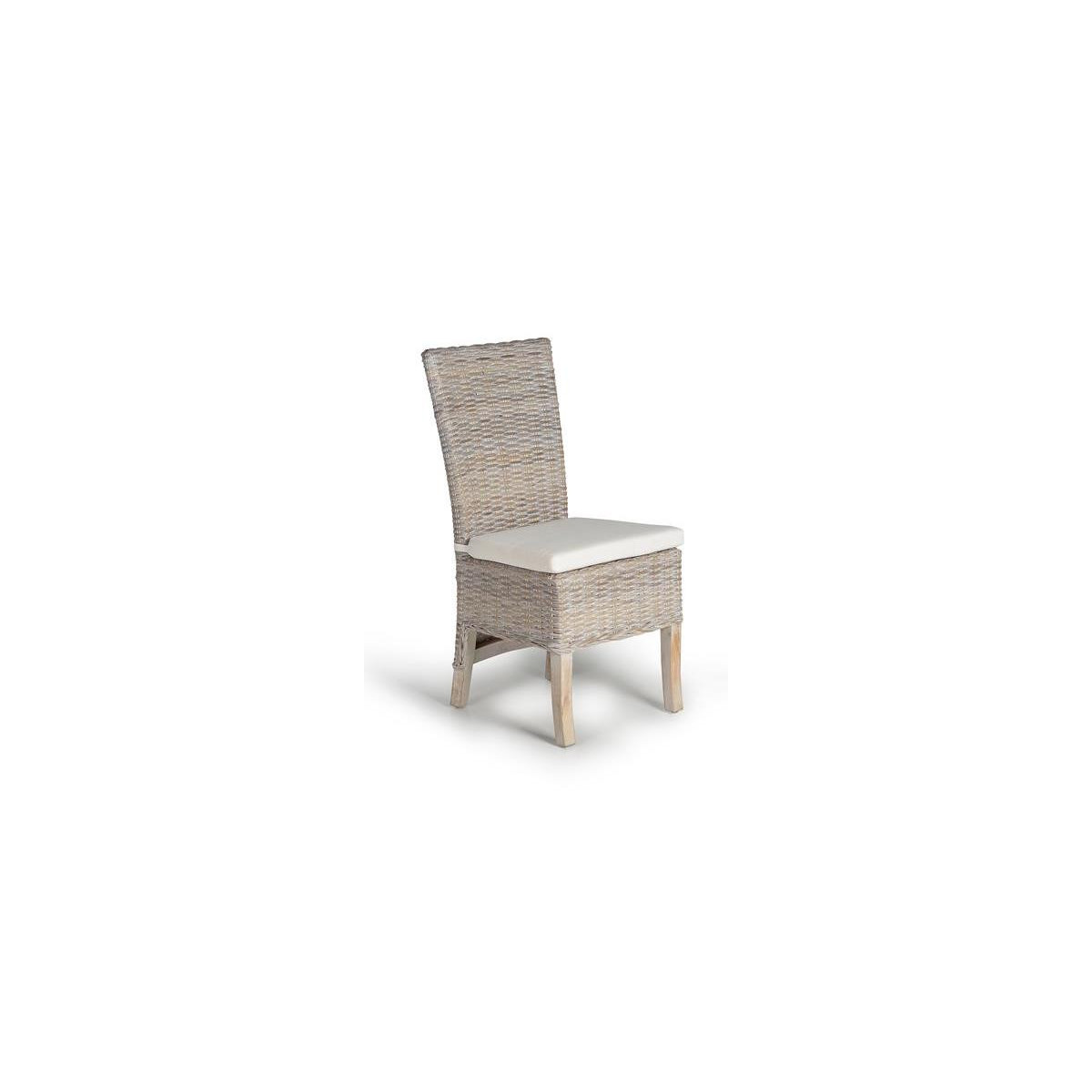 Lot de 2 chaises gris, DECORATION D’AUTREFOIS