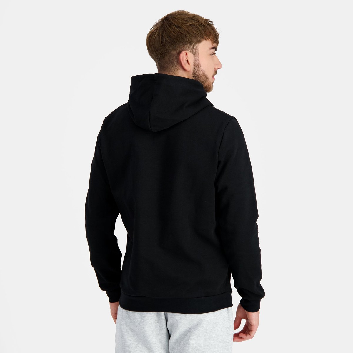 Sweat à capuche Unisexe City noir, LE COQ SPORTIF