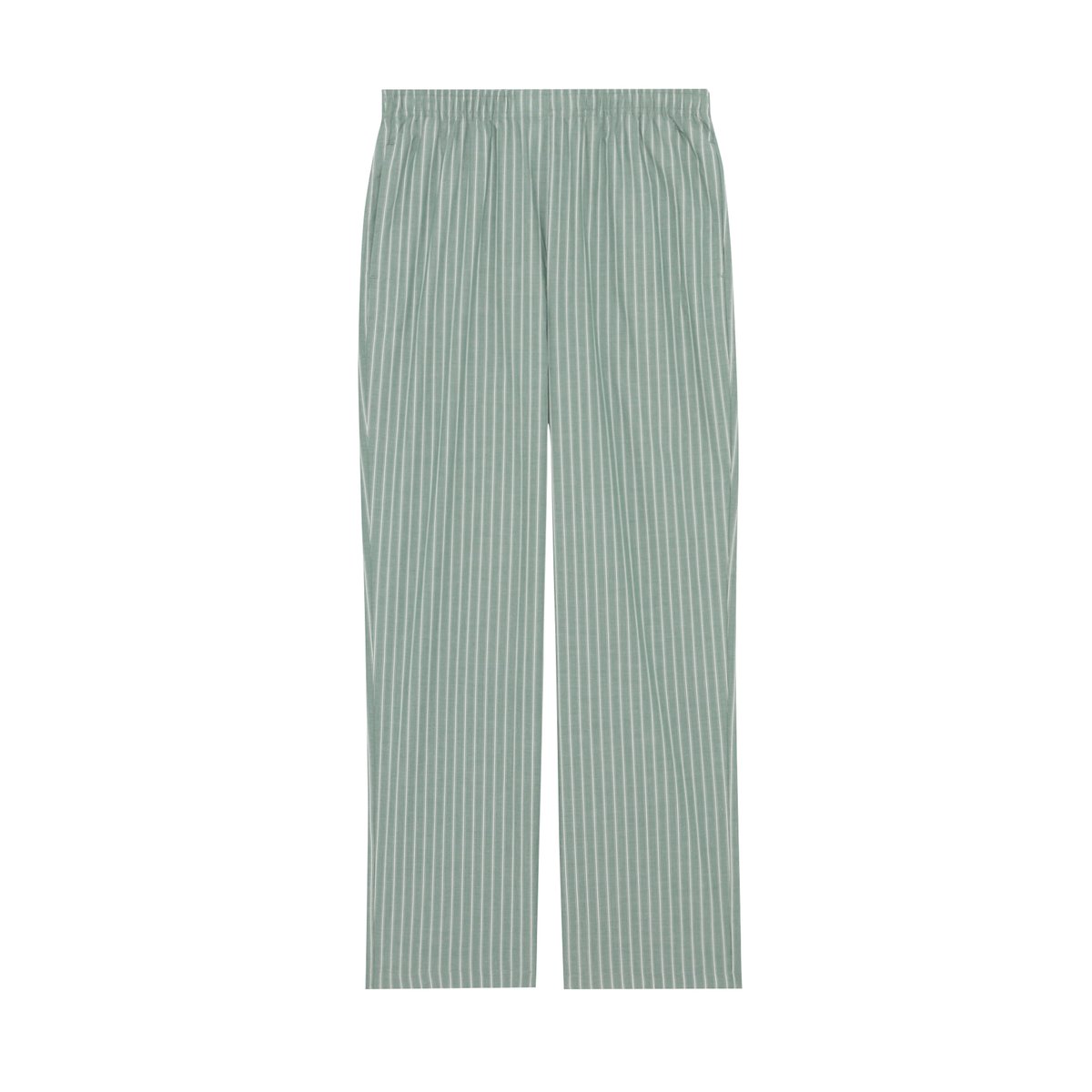 Pantalon en coton à rayures GREENISTRIPIZ vert, UNDIZ