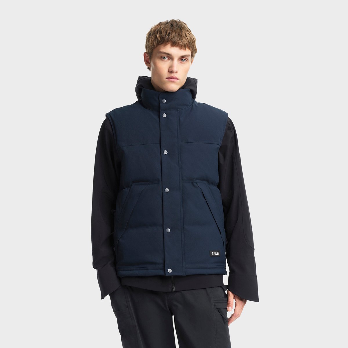 Veste sans manches matelassée bleu marine, AIGLE