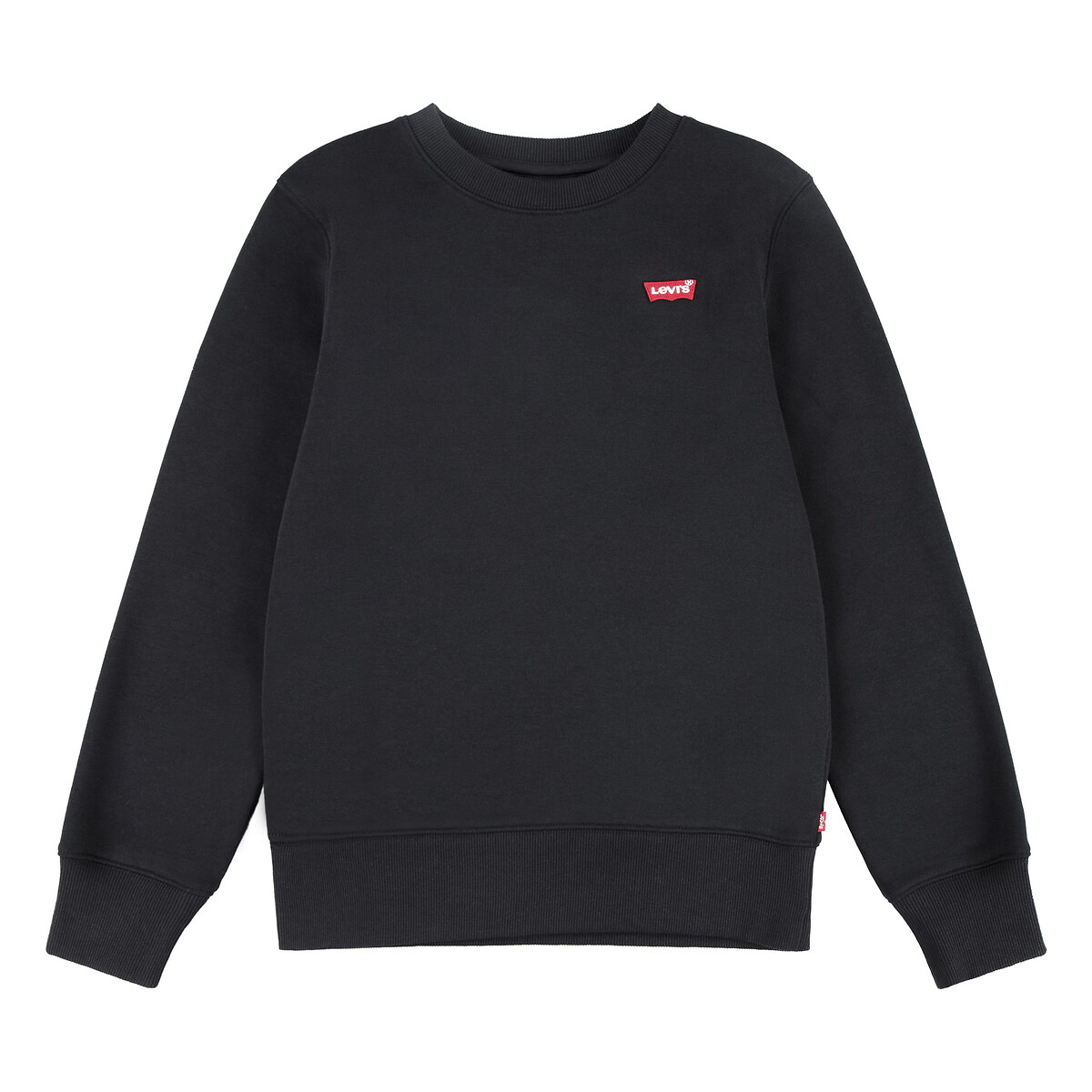 Sweat col rond en molleton noir, LEVI'S KIDS