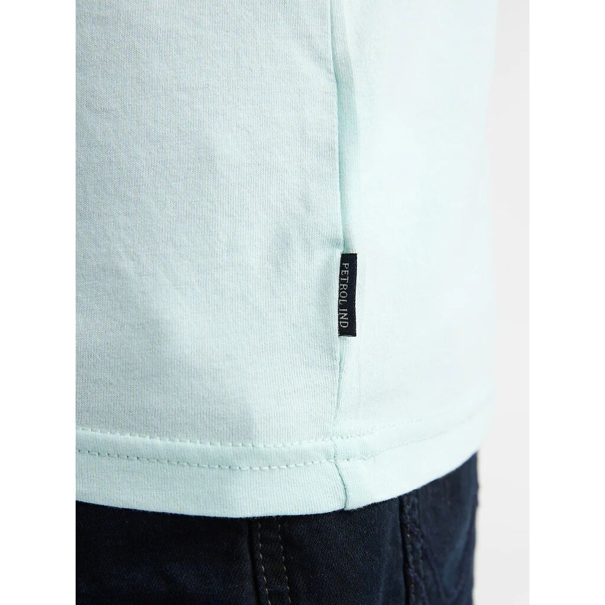 T-shirt manches courtes vert menthe, PETROL INDUSTRIES