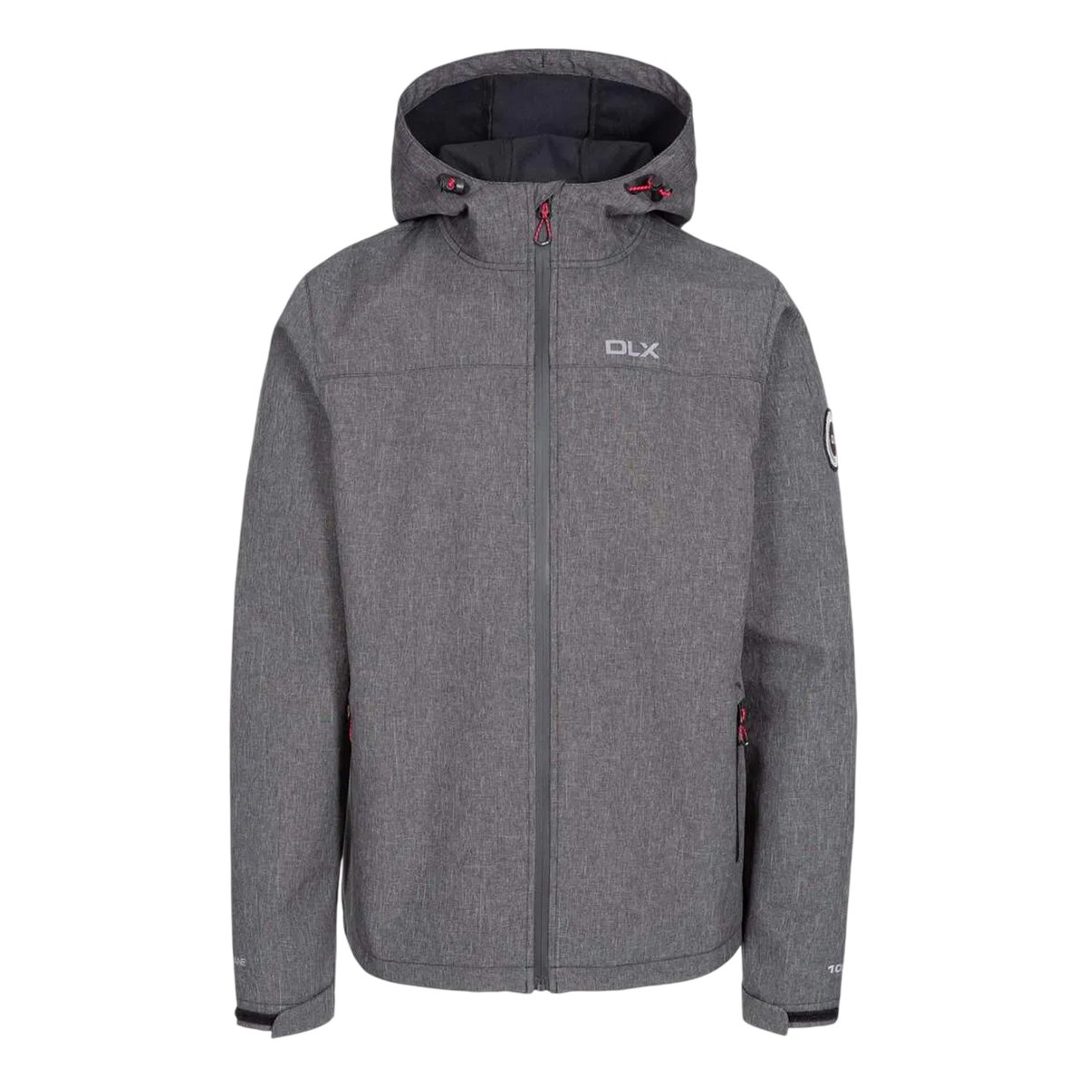 Veste softshell imperméable à capuche GABE noir, TRESPASS