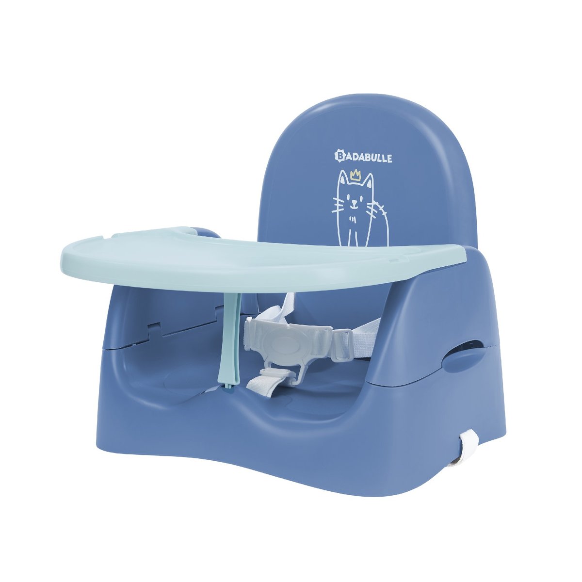 Rehausseur de chaise Chat Pliage Compact bleu, BADABULLE
