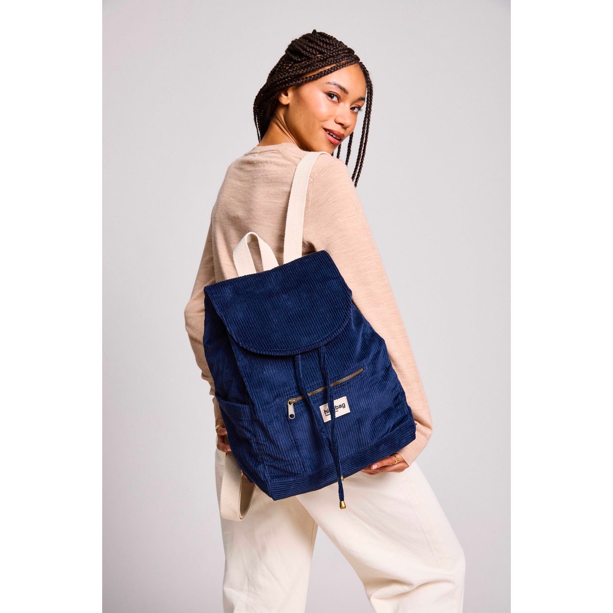 Sac à dos ELIOT bleu marine, HINDBAG