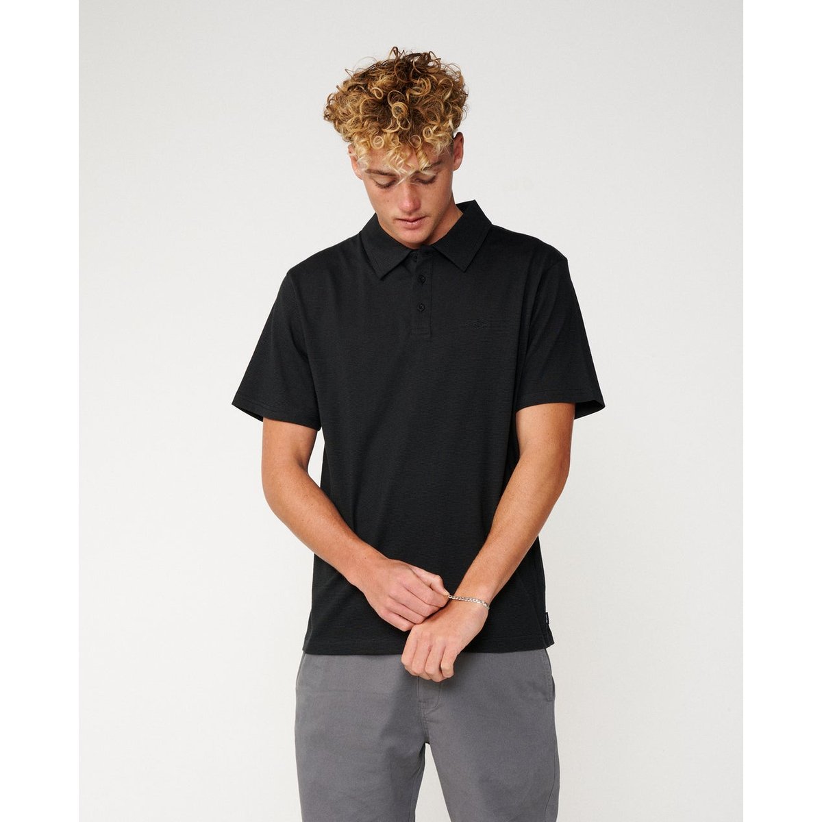 Polo EASY As noir, RIP CURL
