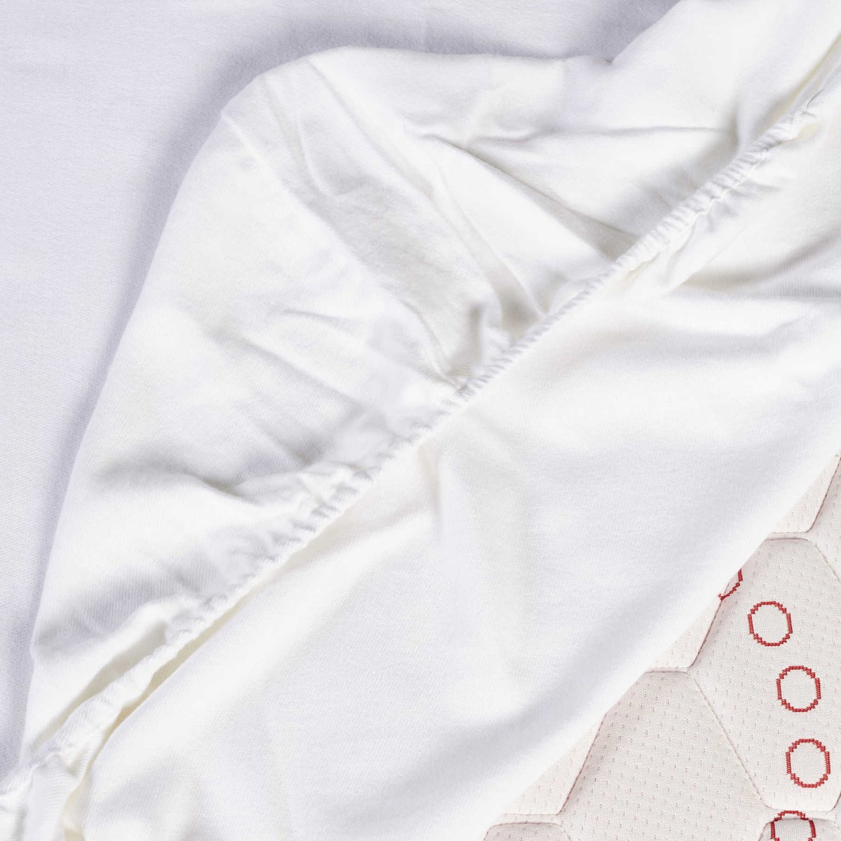 Protège matelas clic-clac coton molleton blanc, TERRE DE NUIT