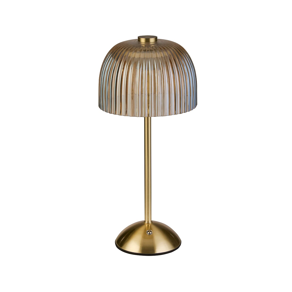 Erin Glass LED Rechargable Table Lamp gold-coloured, SO'HOME