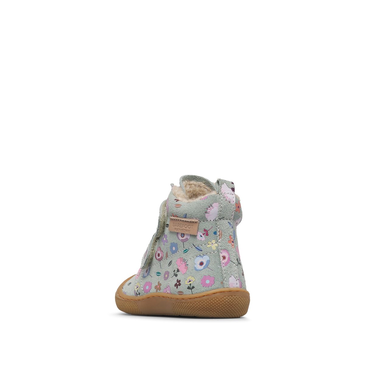 Bottes barefoot en velours BAREFOOT WIGGHI VL sage-rose, NATURINO
