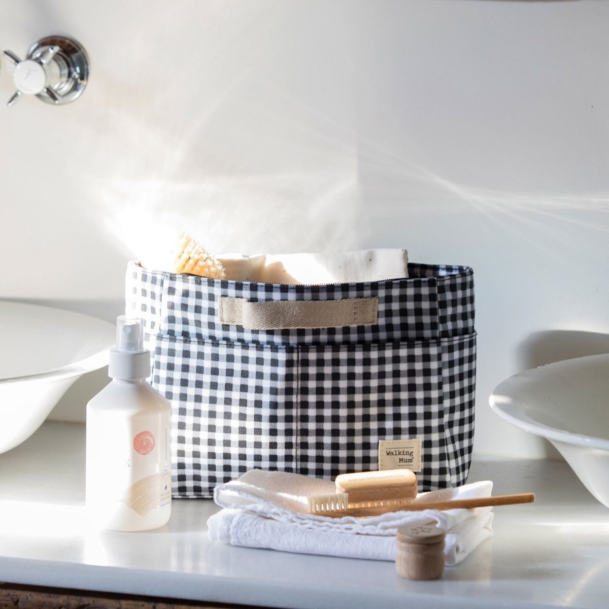 Trousse de toilette noir, WALKING MUM