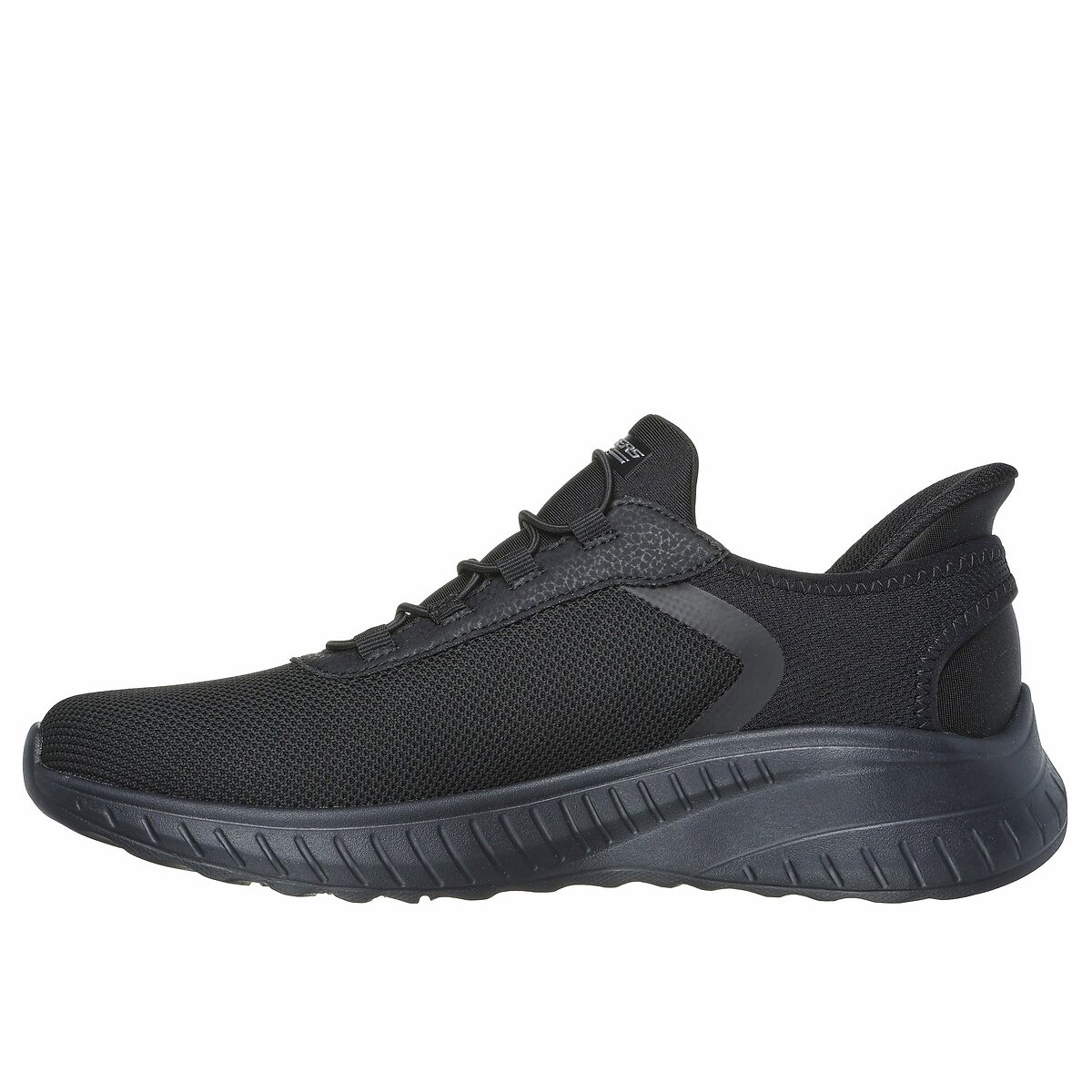 Sneakers Slip-Ins:Bobs Sport Squad Chaos-Tough Walk zwart, SKECHERS