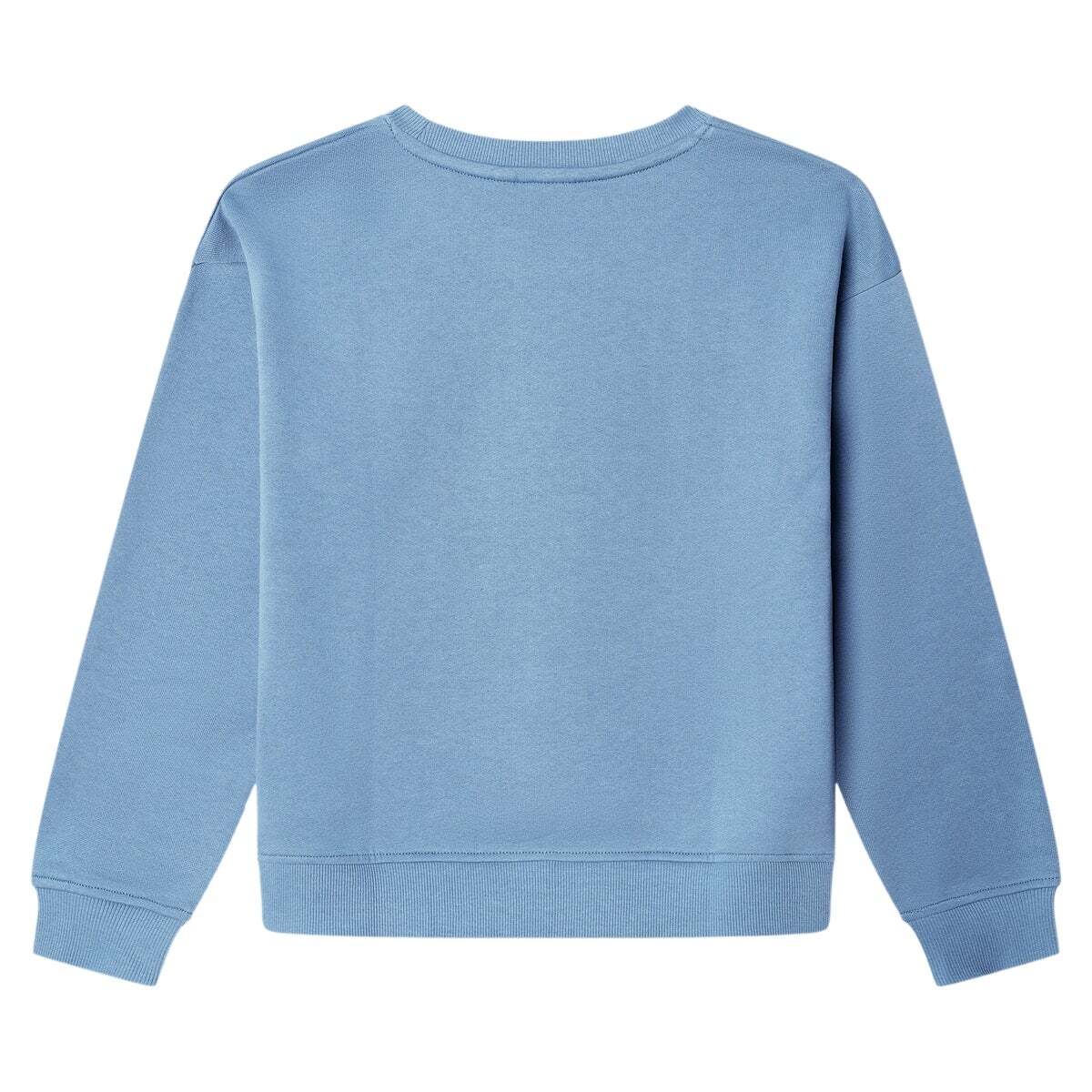 Sweat-Shirt À Col Rond Coupe Décontractée bleu jean foncé, PEPE JEANS