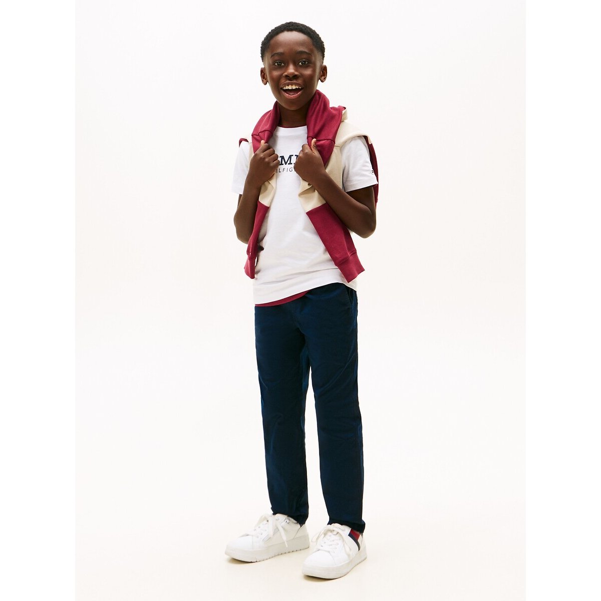 Short Sleeve T-Shirt white, TOMMY HILFIGER