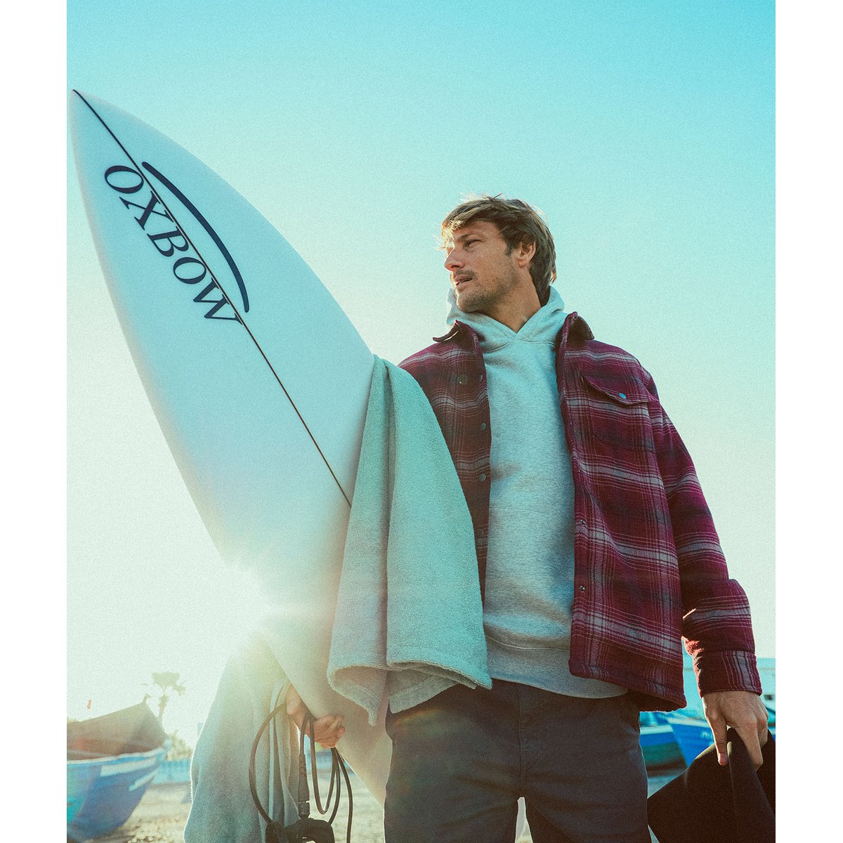 Surchemise doublure sherpa GETAWAY plum, OXBOW