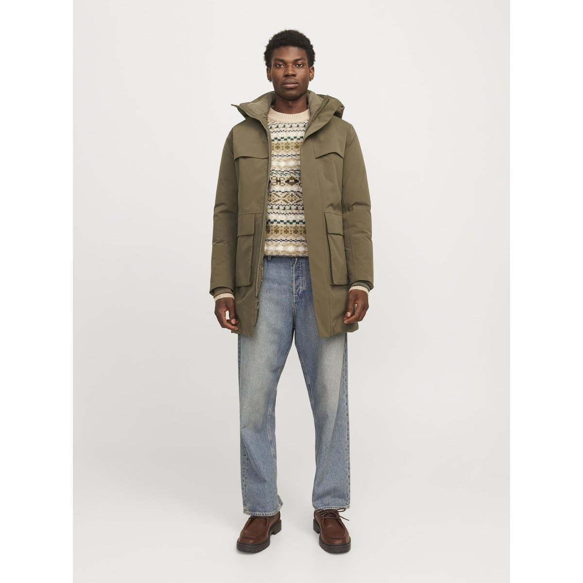 Parka verte - sea turtle, JACK AND JONES PREMIUM