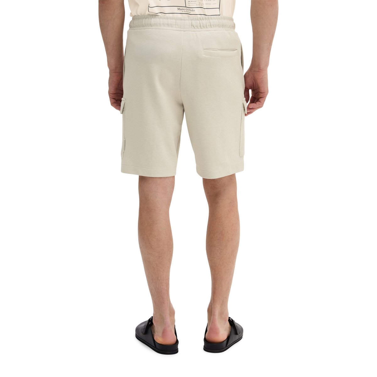 Pantalon sweat regular avec une structure fine gris clair, MARC O'POLO
