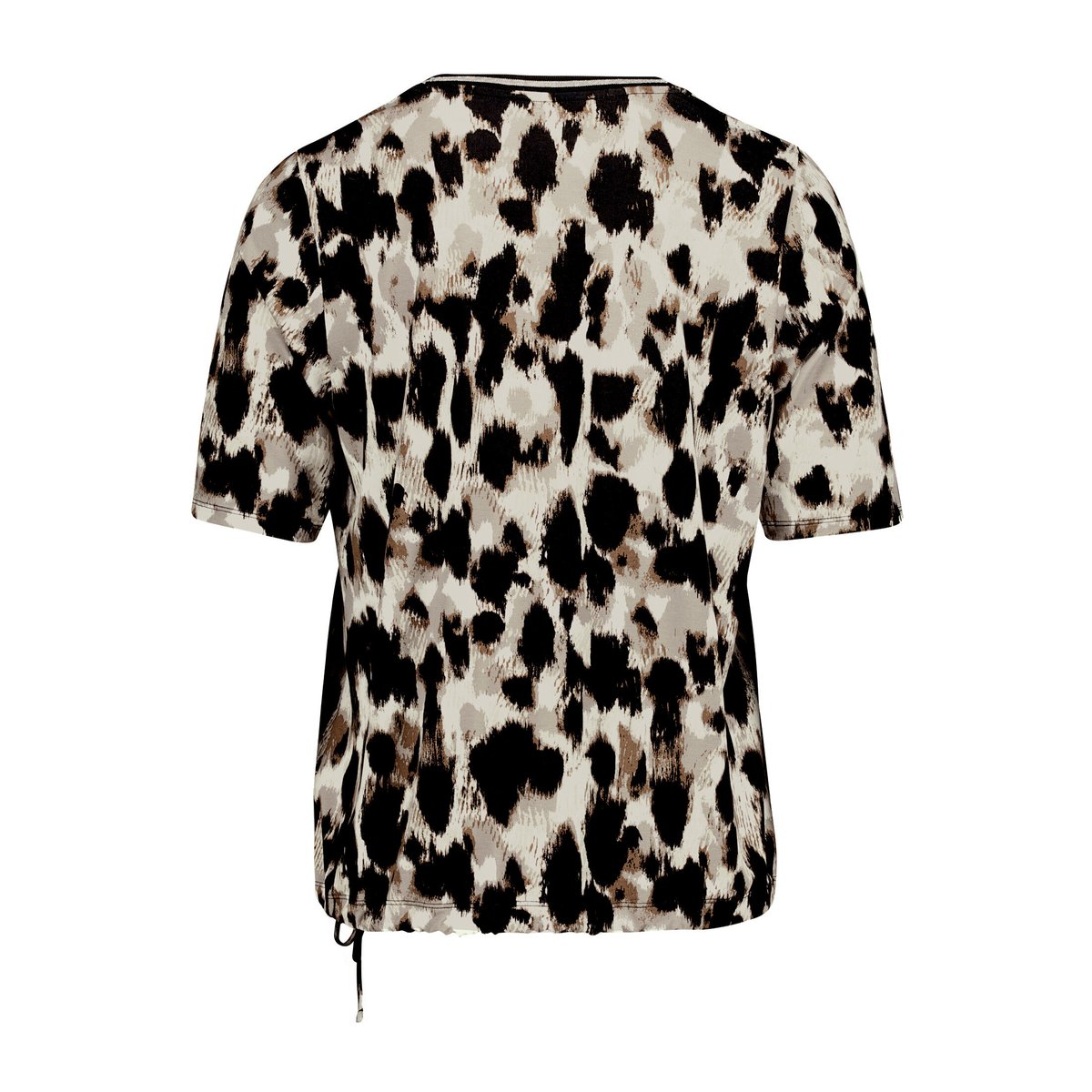 Haut casual à élastique beige/noir, BETTY BARCLAY