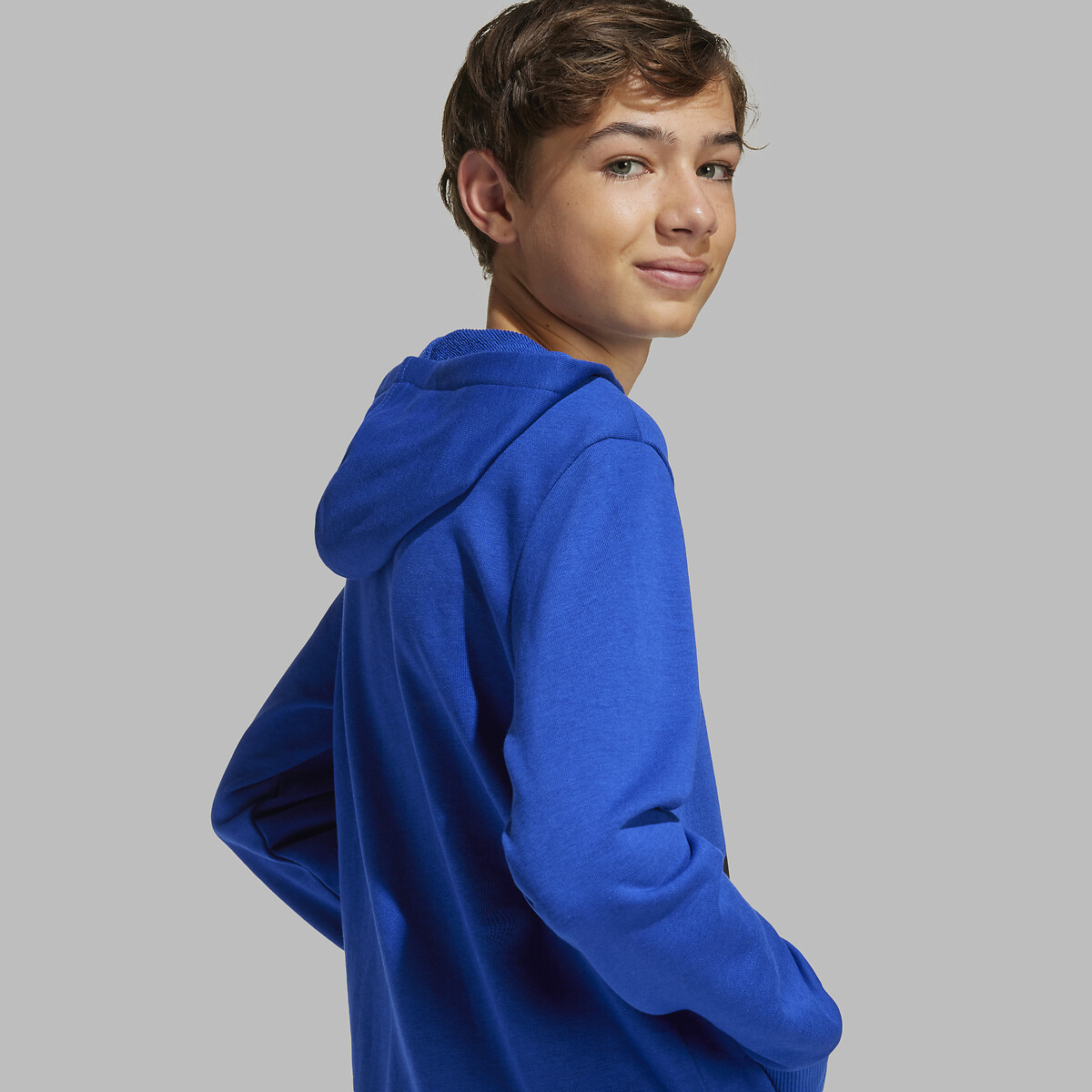 Hoodie blue, ADIDAS SPORTSWEAR