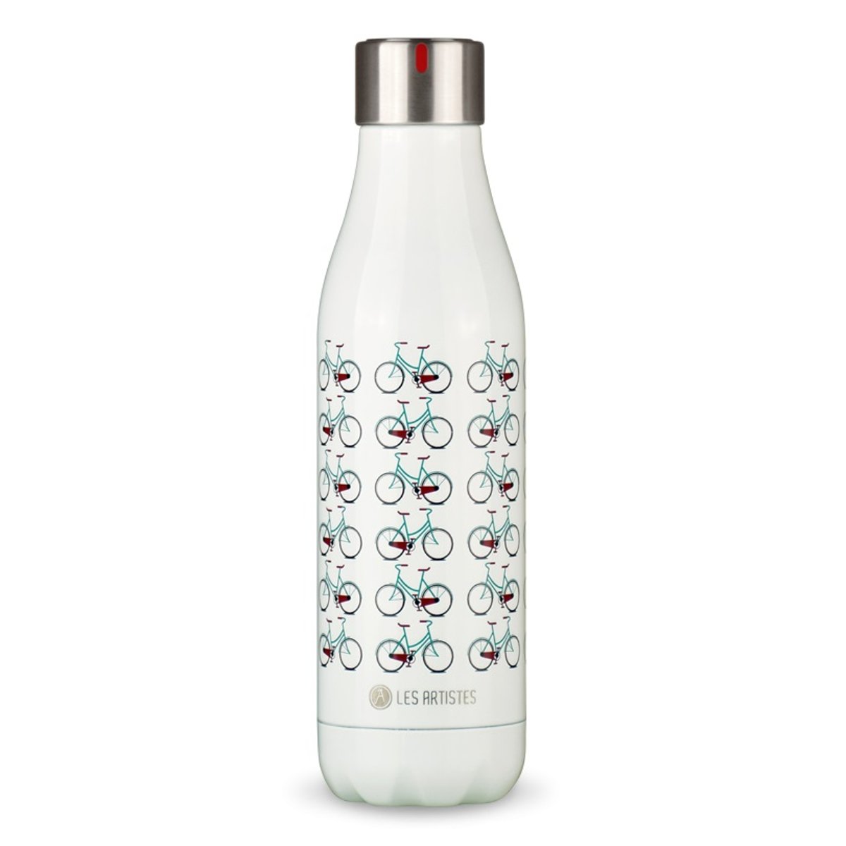 Bouteille isotherme Bicyclette 500 ml blanc, LES ARTISTES PARIS