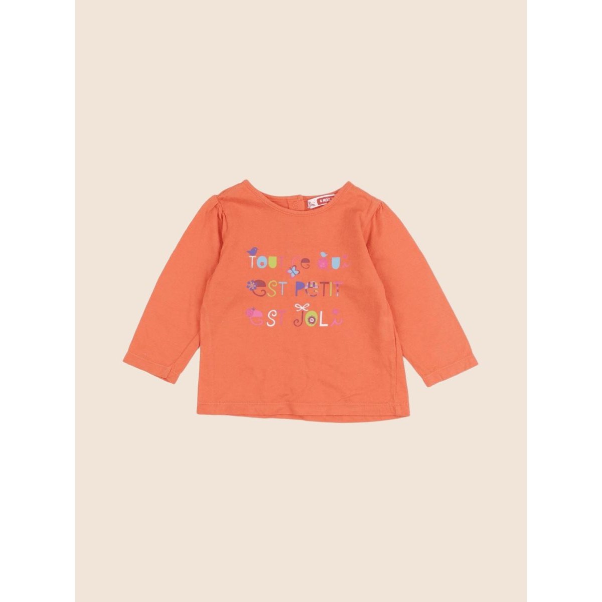 Tee-shirt - Très bon état orange, DPAM