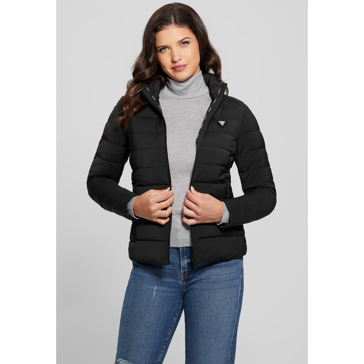 Doudoune Slim noir, GUESS