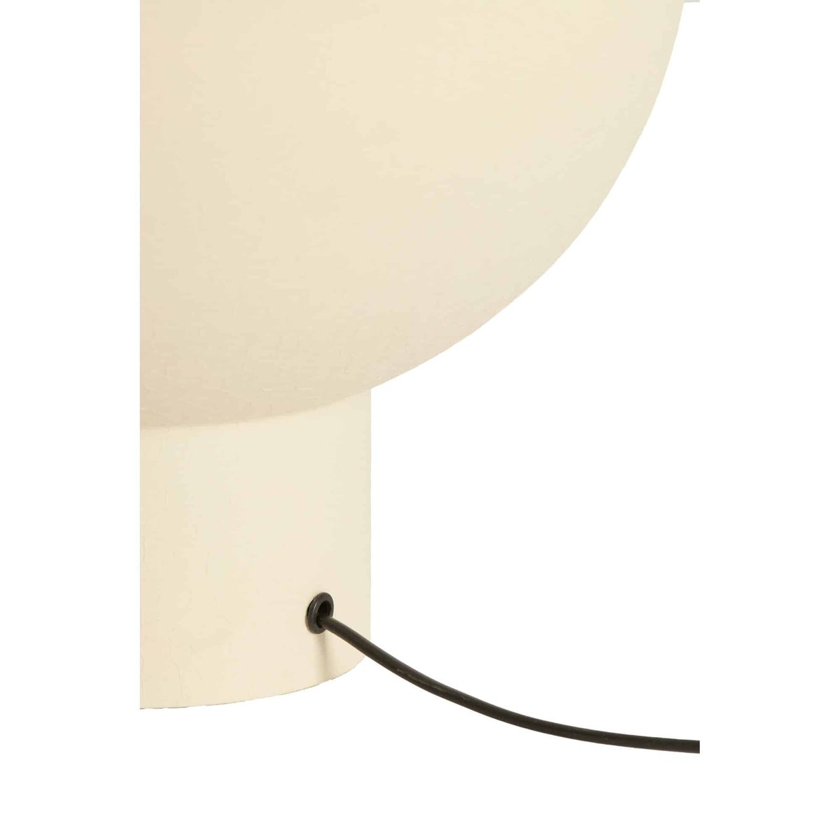 Pied De Lampe Métal ISMARA crème, LIGHT & LIVING