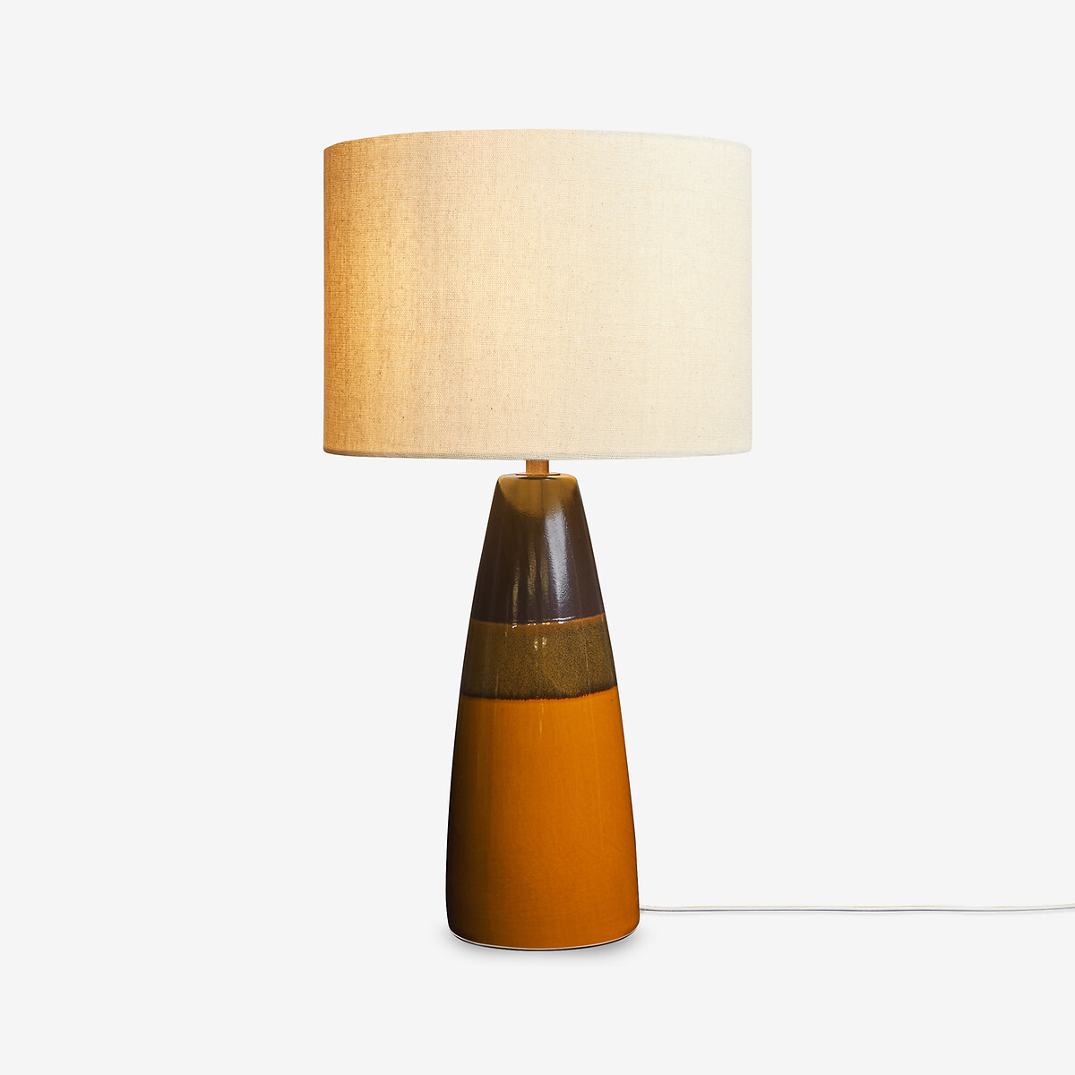 MADE.COM Vince Table Lamp brown , MADE