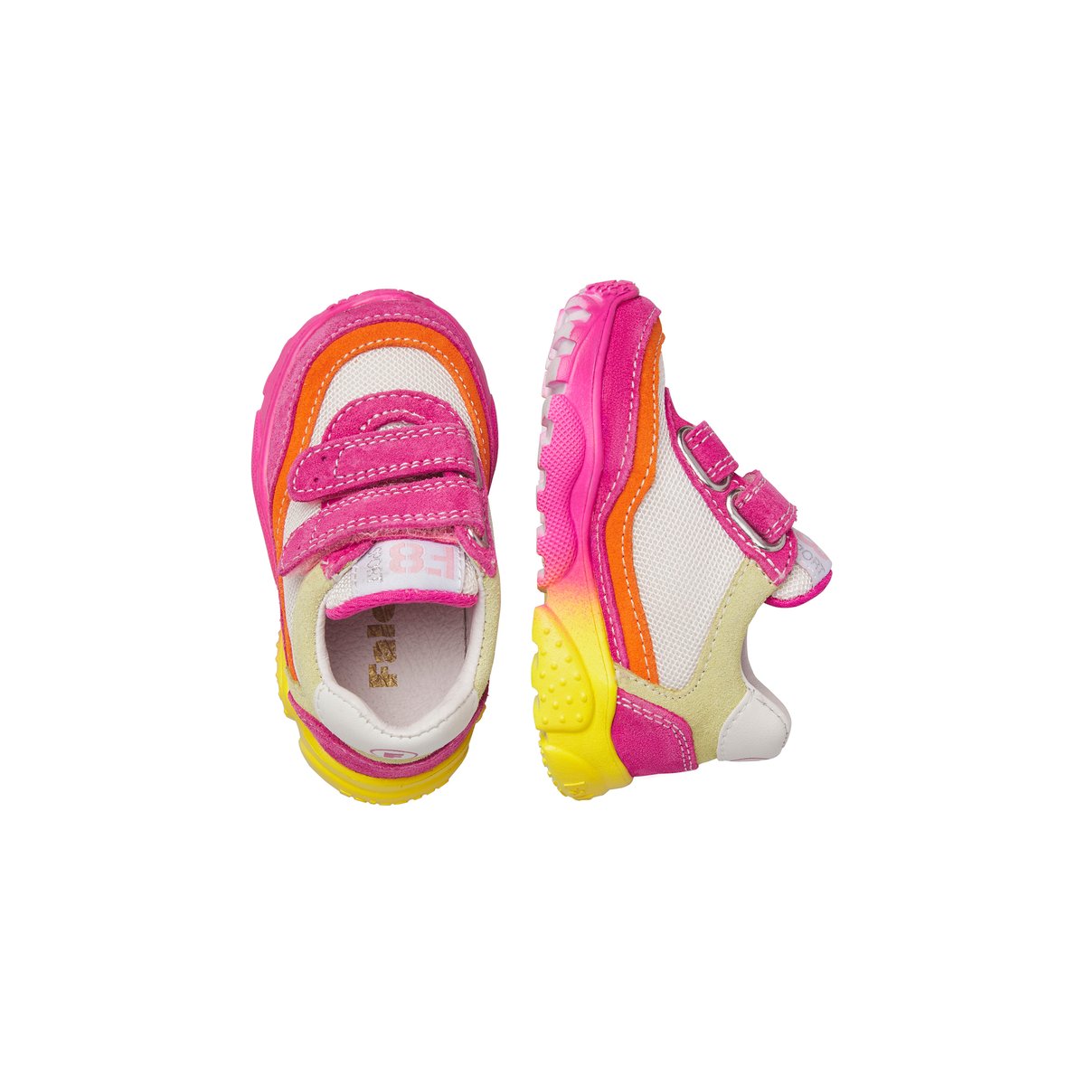 Sneakers en daim et tissu technique AMANTEA 2 VL. fuchsia-, FALCOTTO