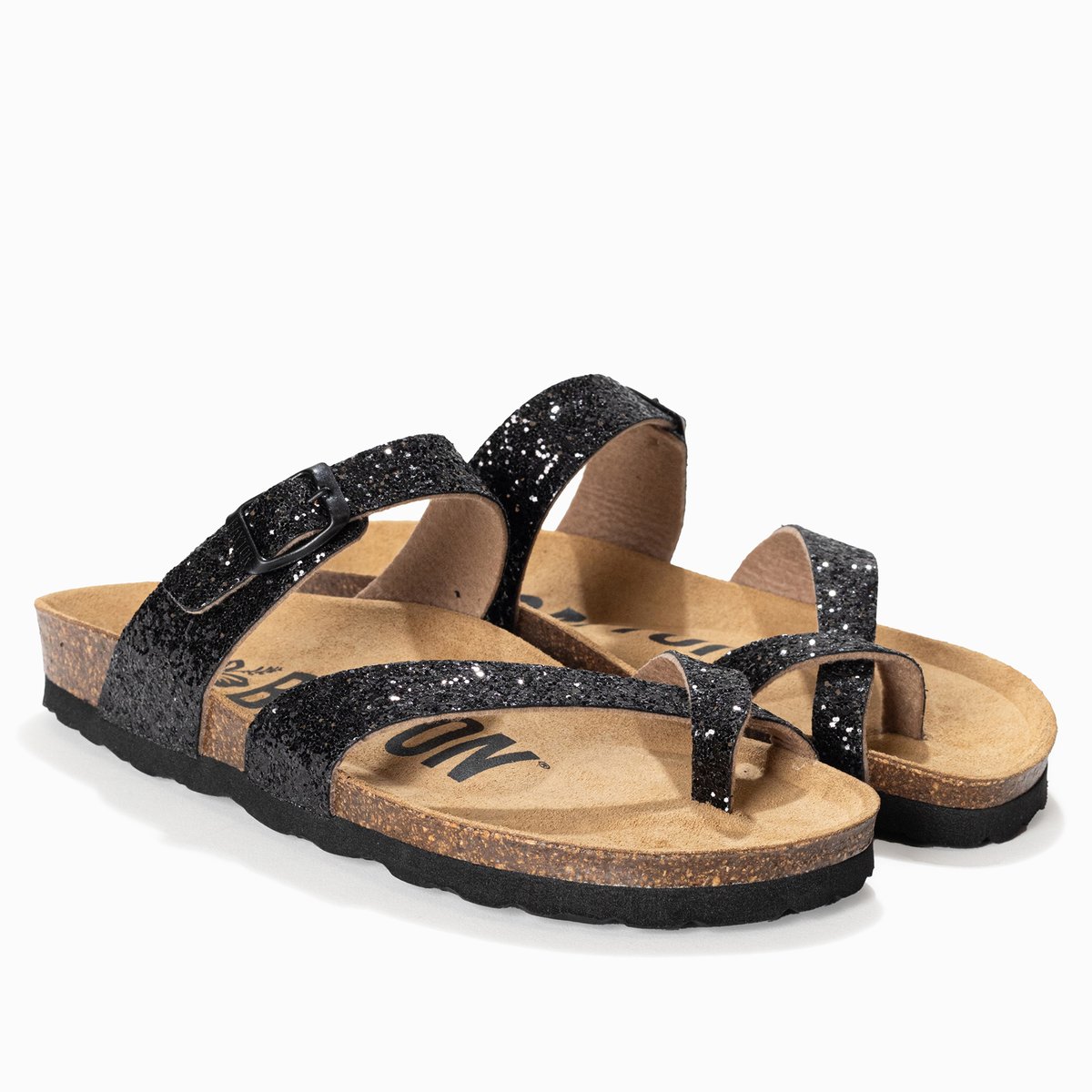 Tongs DIANE noir, BAYTON