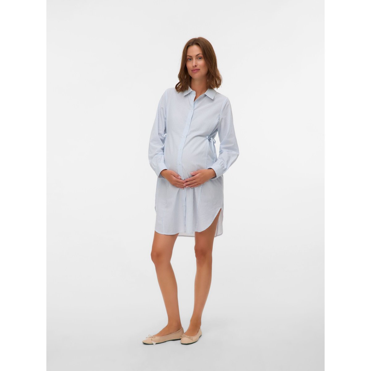 Robe Chemise snow white, MAMA LICIOUS