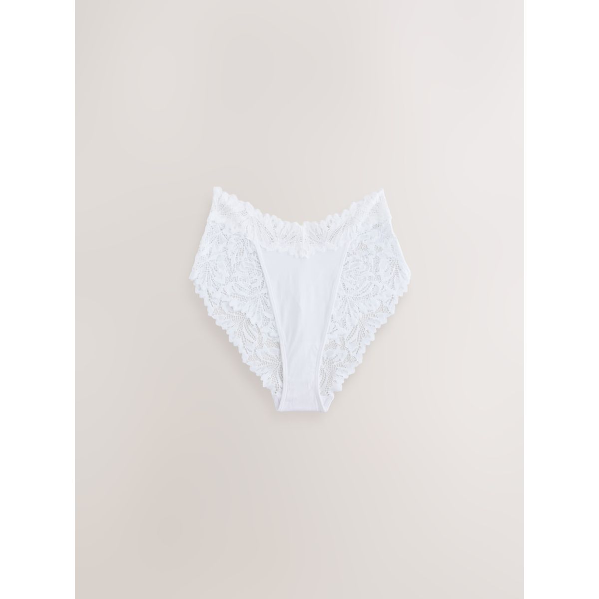 Culotte en dentelle ultra confort, lot de 3 blanc, NEXT