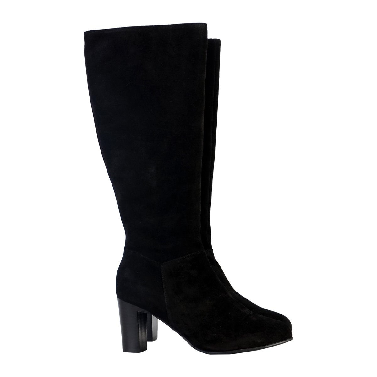 Botte Cuir Iliette noir, EMILIE KARSTON