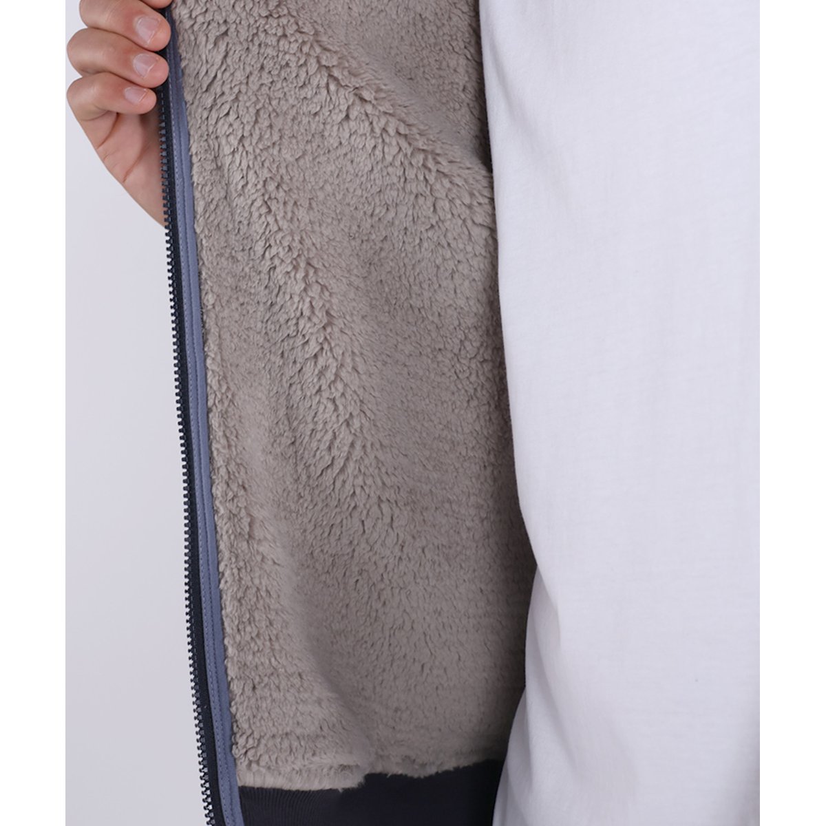 Sweat capuche doublure sherpa SWEM deep marine, OXBOW