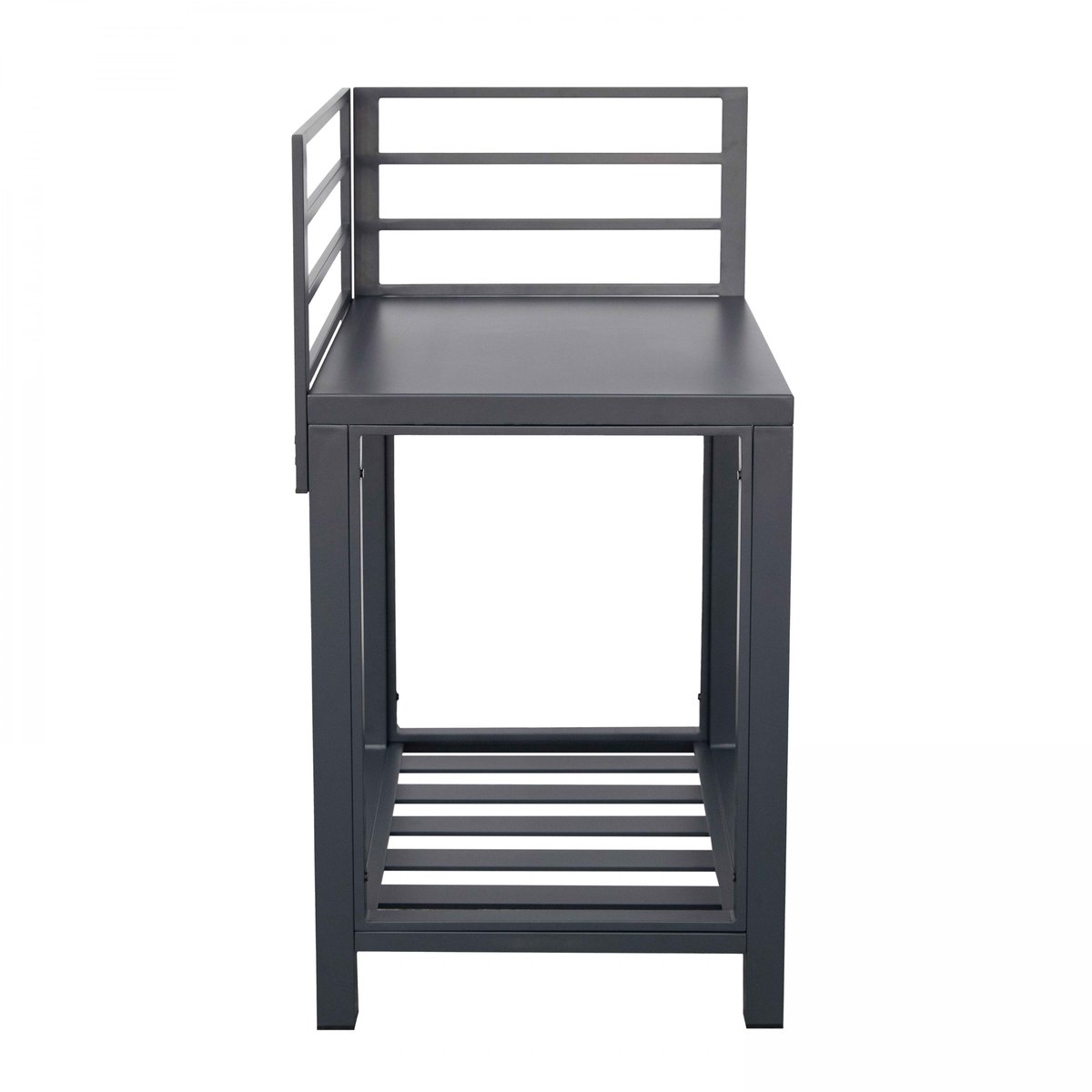 Meuble d'angle cuisine extérieure, CLARI gris anthracite, OVIALA