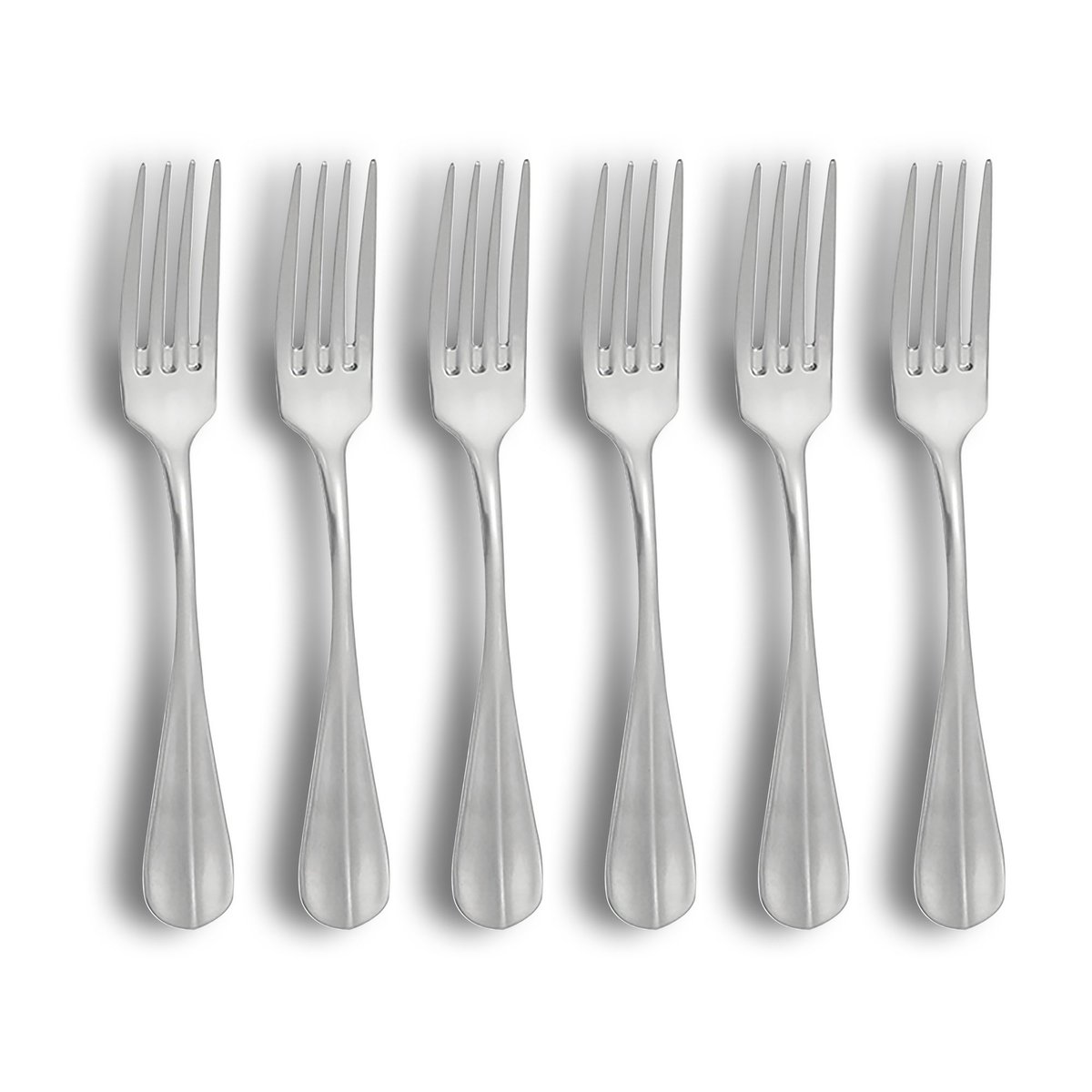 Lot de 6 fourchettes en acier inoxydable, ARES inox, OGO LIVING