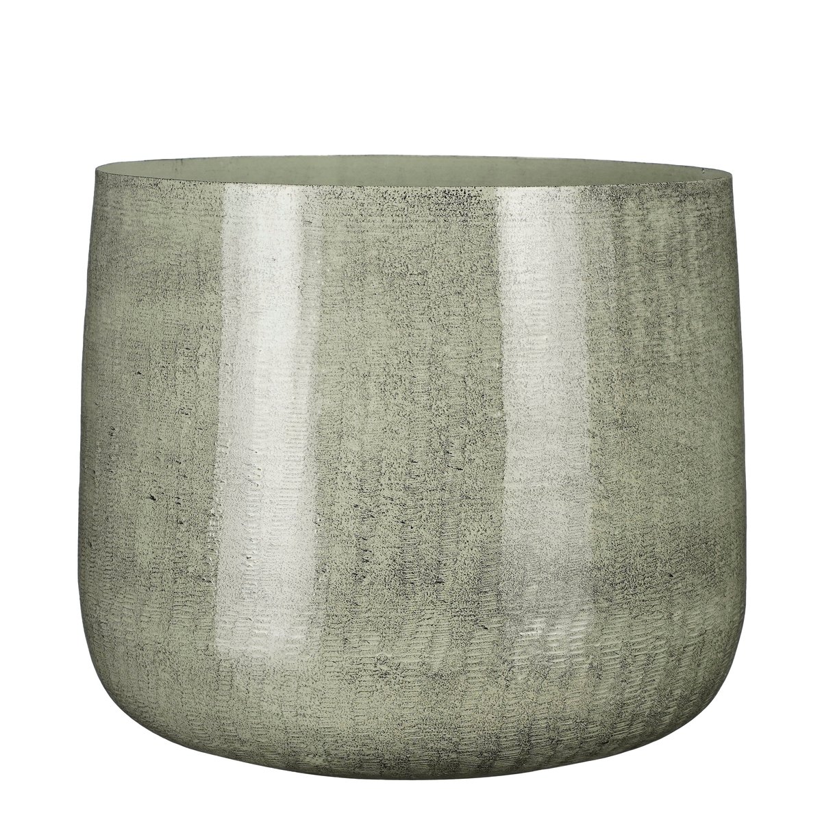 Cache-pot Ø32 cm BENSON gris clair, MICA DECORATIONS