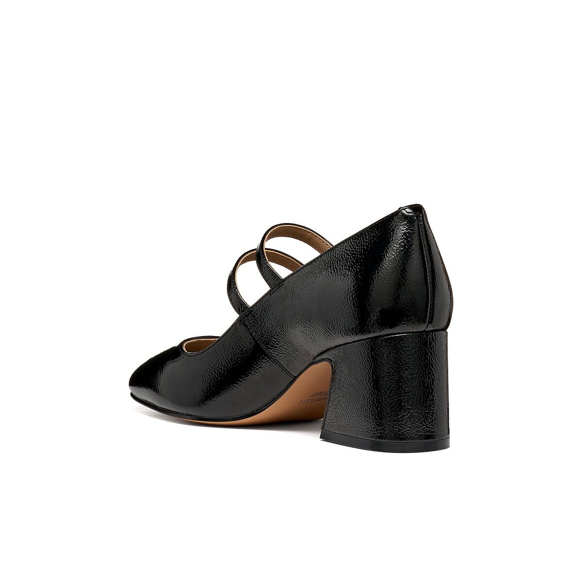 Babies in pelle con tacco, KALIDINE nero , GEOX