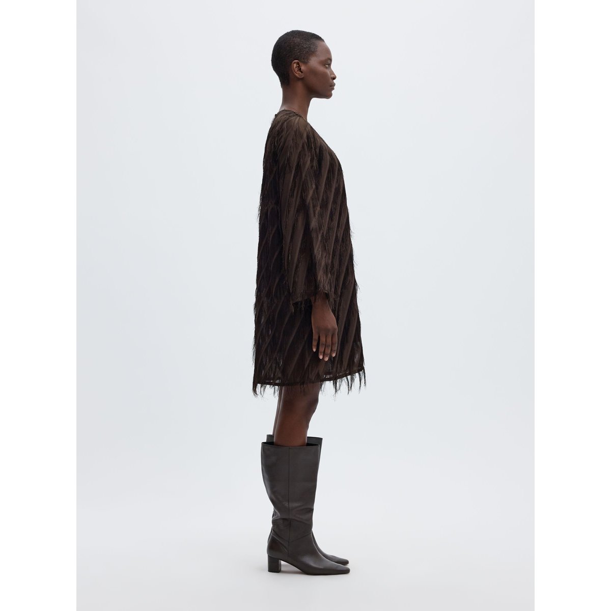 Mini-Robe marron - delicioso1, SELECTED