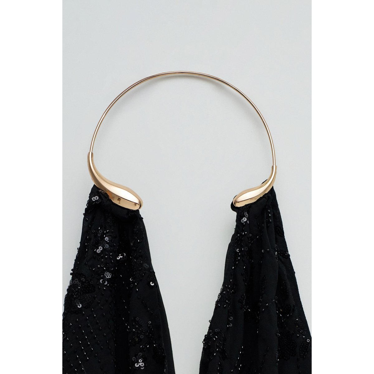 TOP EN SEQUINS noir, SALSA JEANS