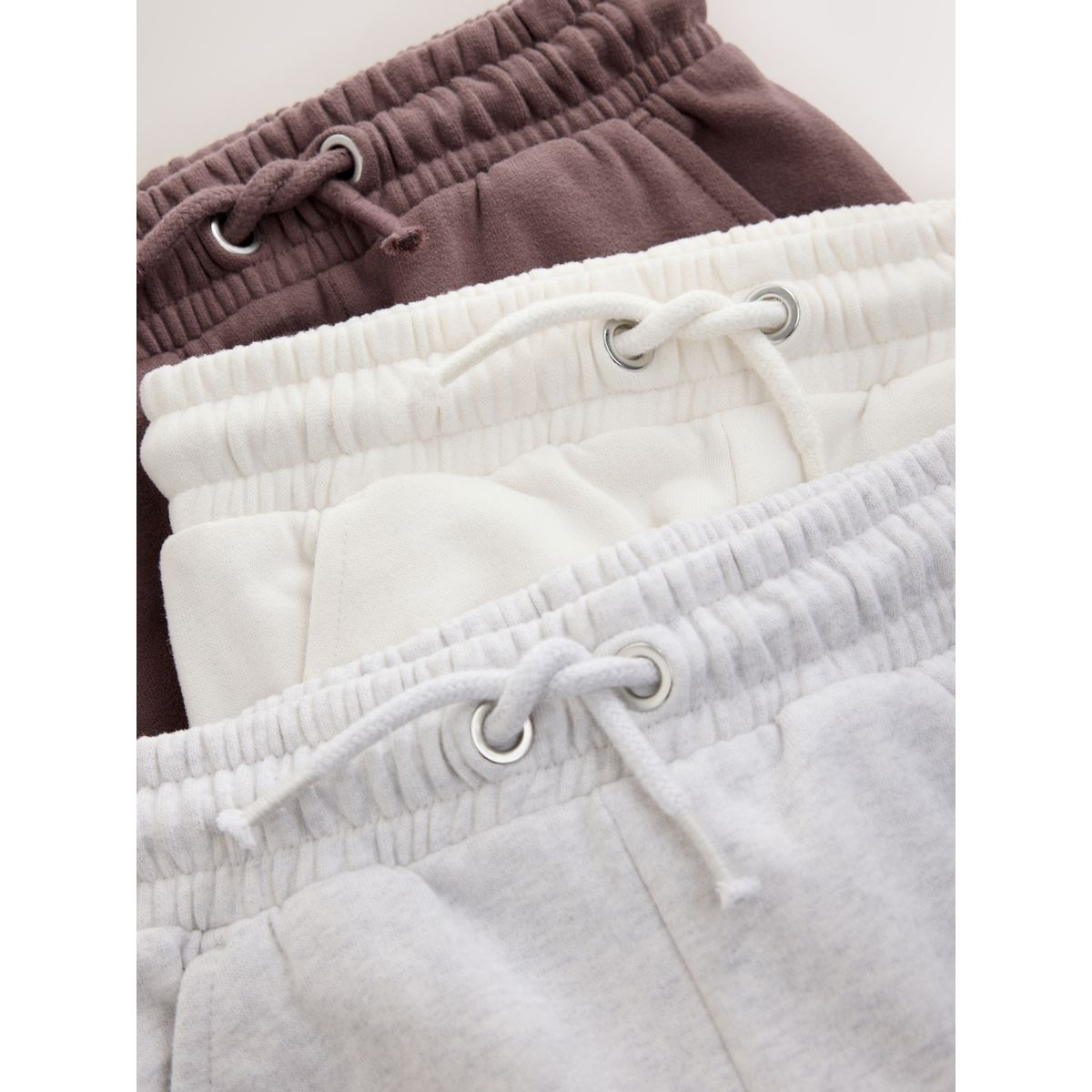 Pantalon de jogging standard jersey, lot 3 brun multicolore, NEXT
