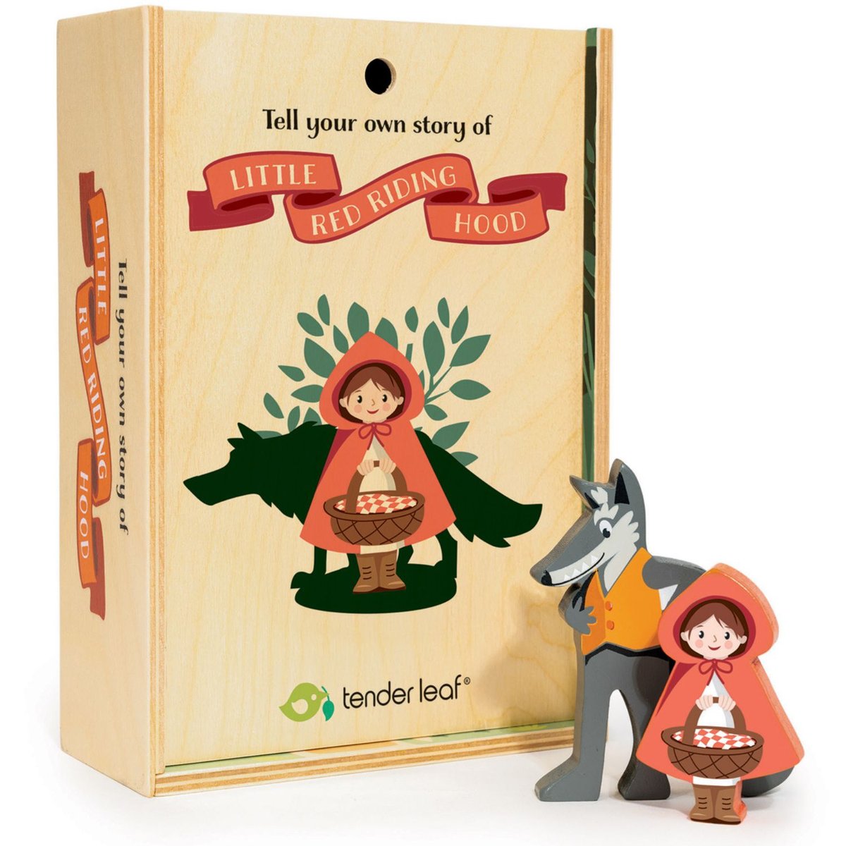 Coffret Le Petit Chaperon Rouge multicolore, TENDER LEAF TOYS