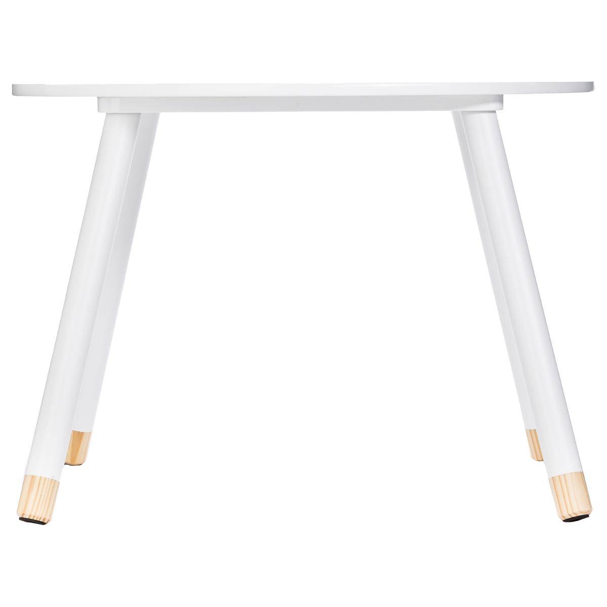 Table enfant ronde DOUCEUR blanc, ATMOSPHERA