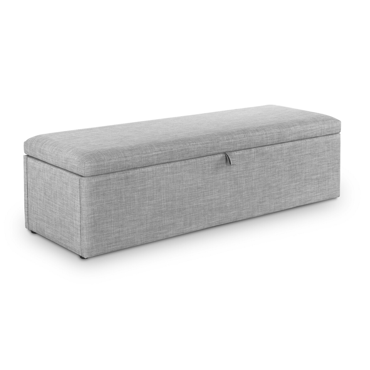 Faroe Linen Storage Bench light grey, SO'HOME