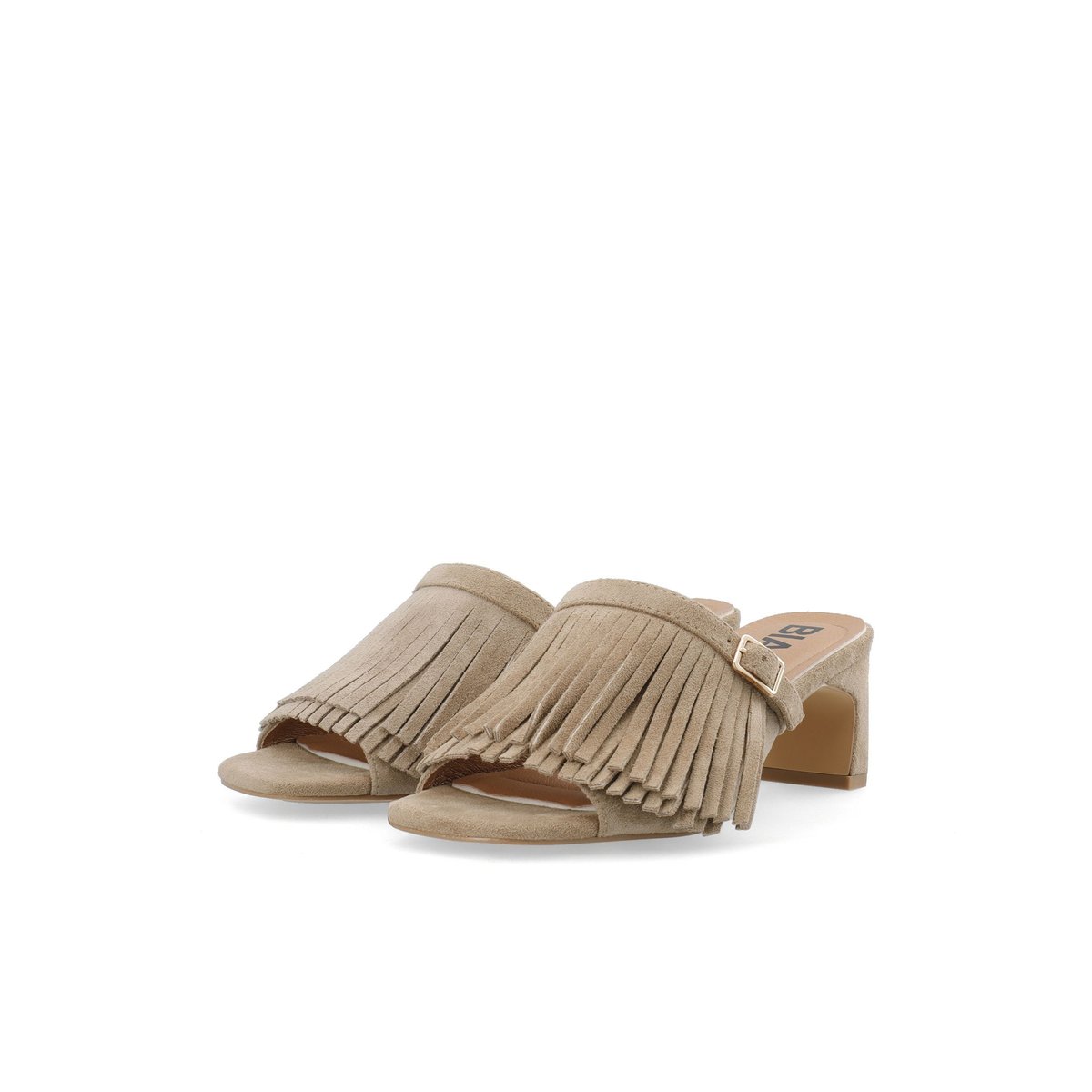 Mules À Talons sand, BIANCO
