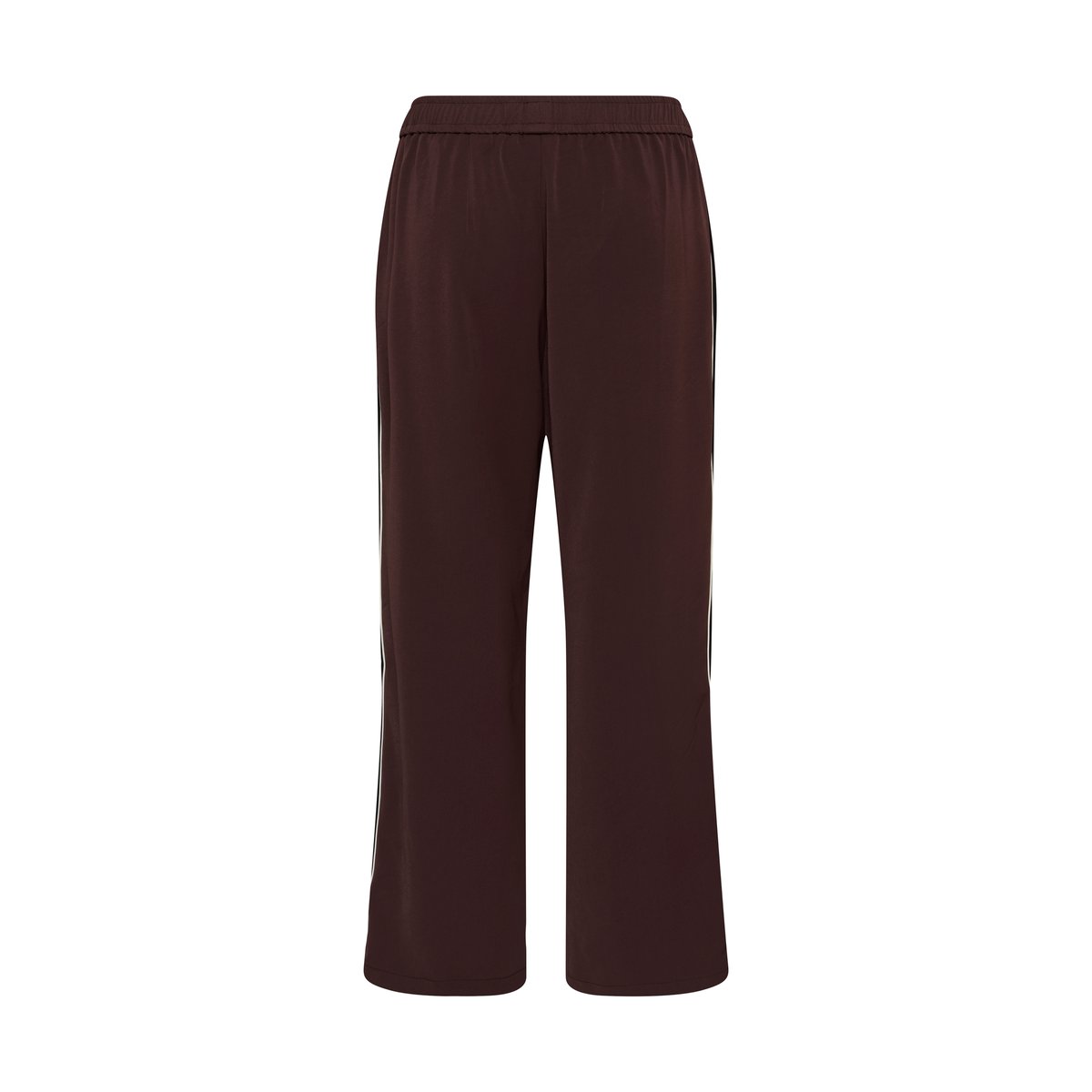 Pantalon casual marron fudge, KAFFE CURVE