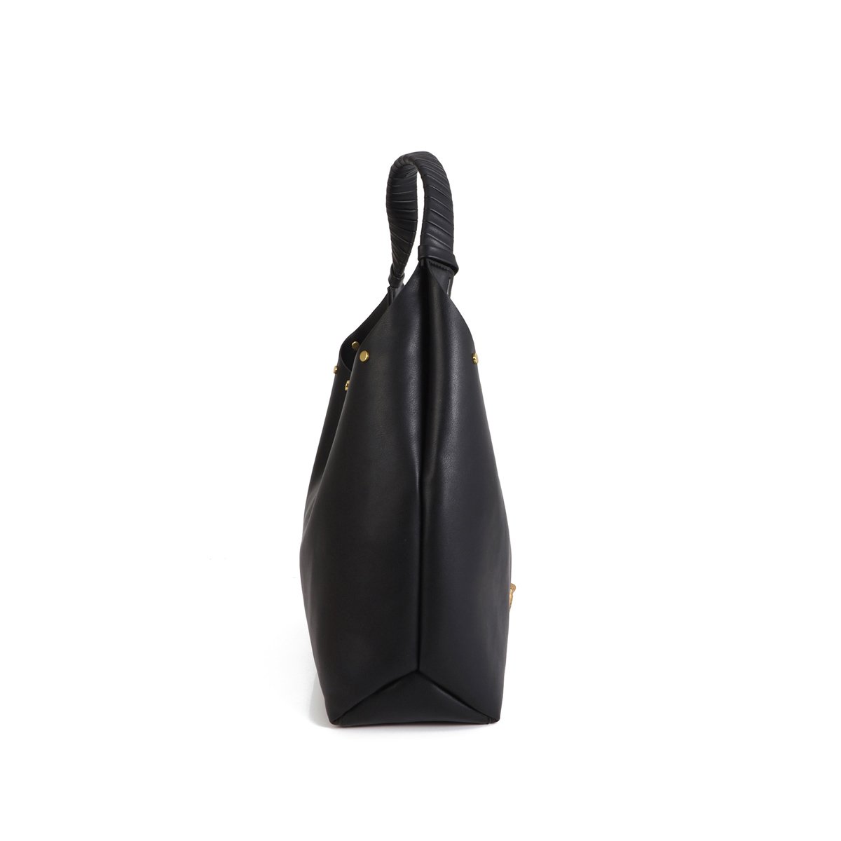 Sac à main hobo avec bandoulière noir, LOLA CASADEMUNT