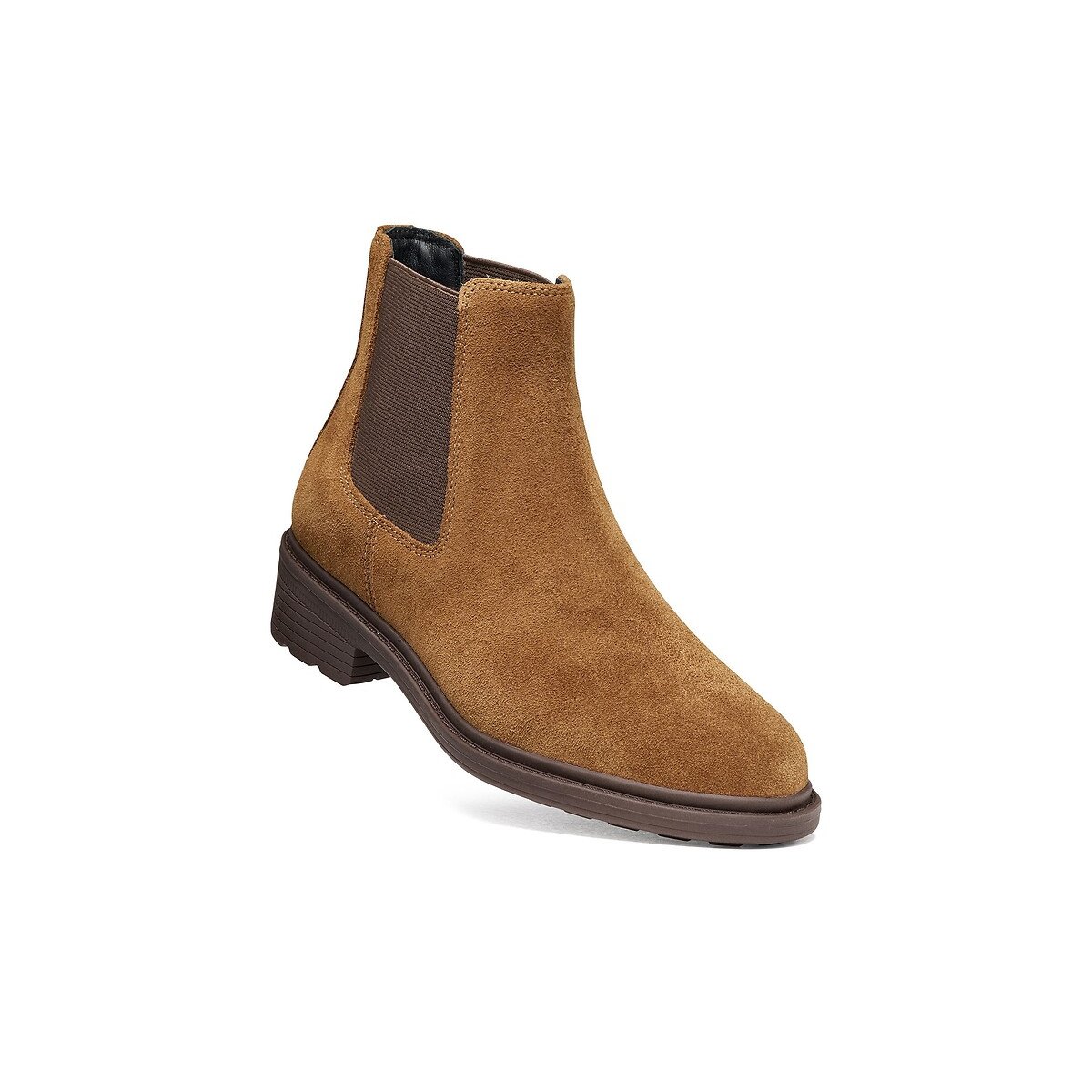 Botines Chelsea de piel WALK PLEASURE avellana, GEOX